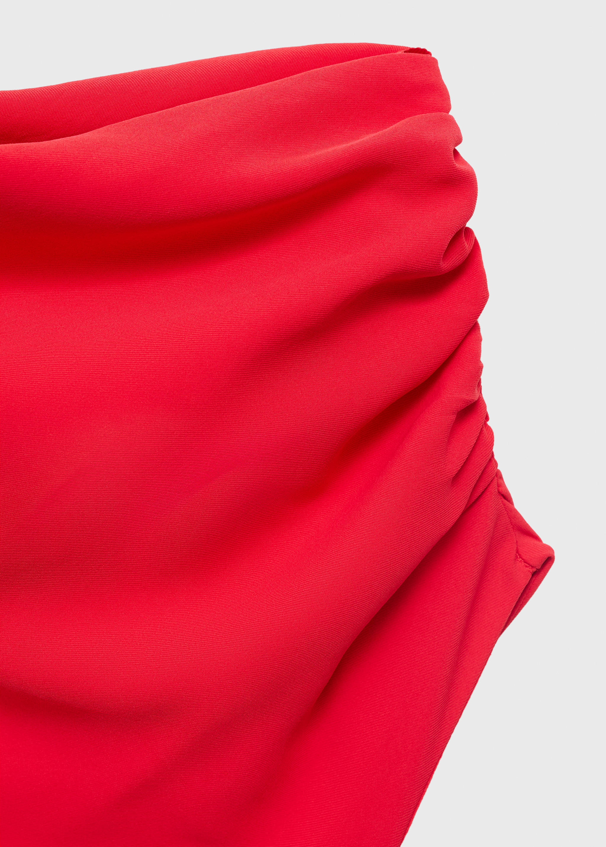 Μίντι ασύμμετρο φόρεμα - Λεπτομέρεια του προϊόντος 8