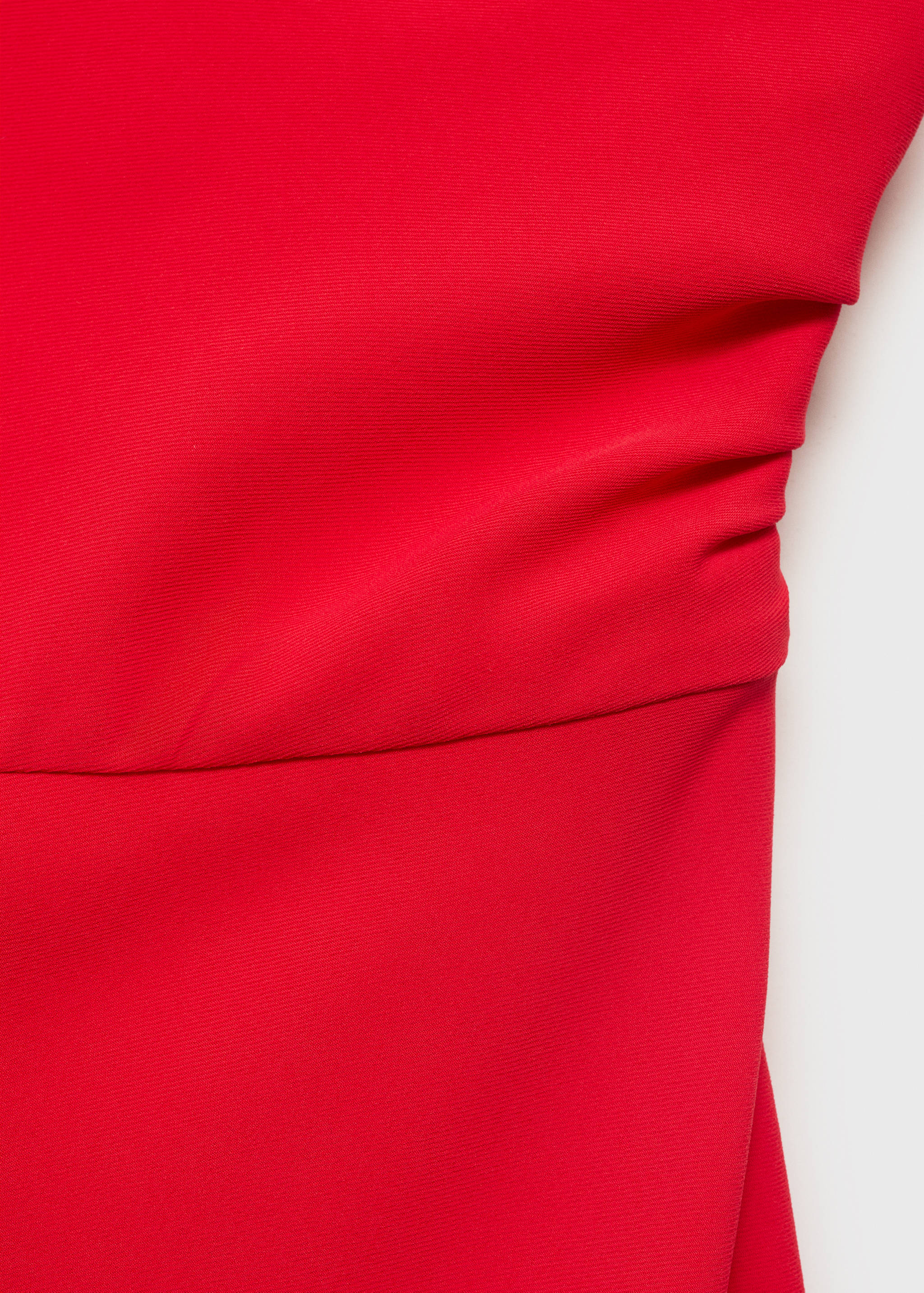 Μίντι ασύμμετρο φόρεμα - Λεπτομέρεια του προϊόντος 0