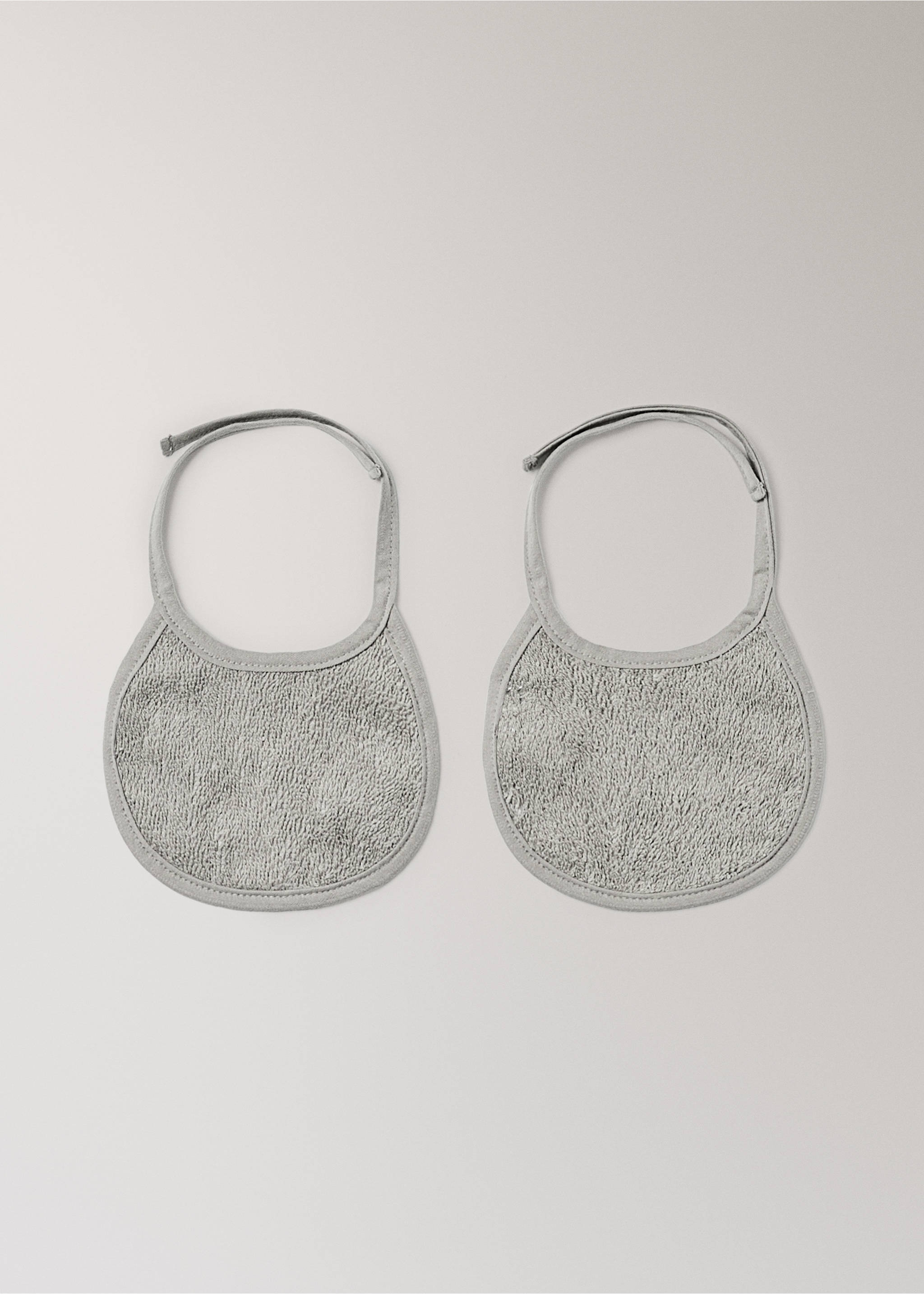 Cotton gauze bib - Article without model, Medium Brown. Ref: 17091570-00.