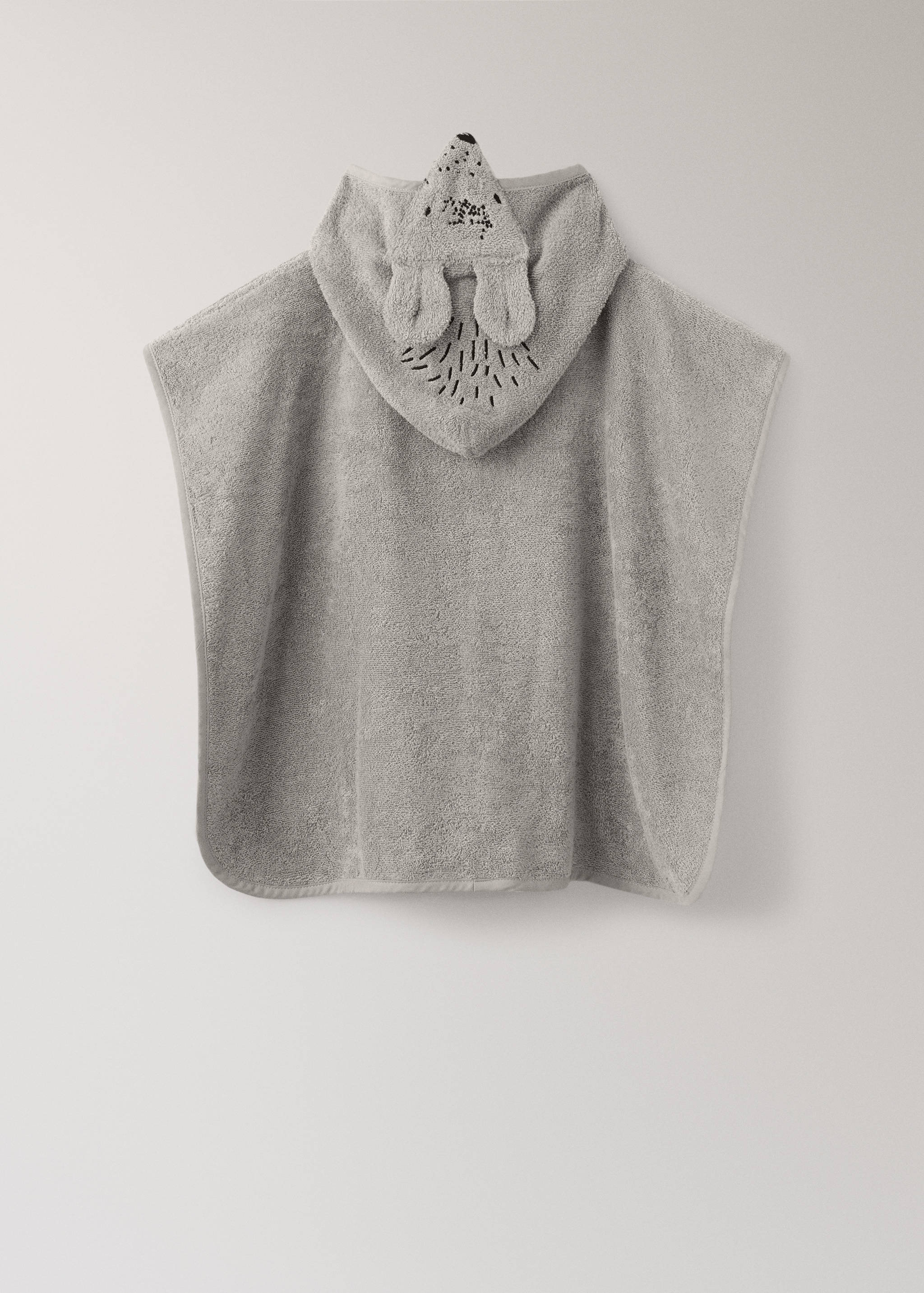 Barnponcho för bad med dekorativ huva - Detaljer om artikeln 1