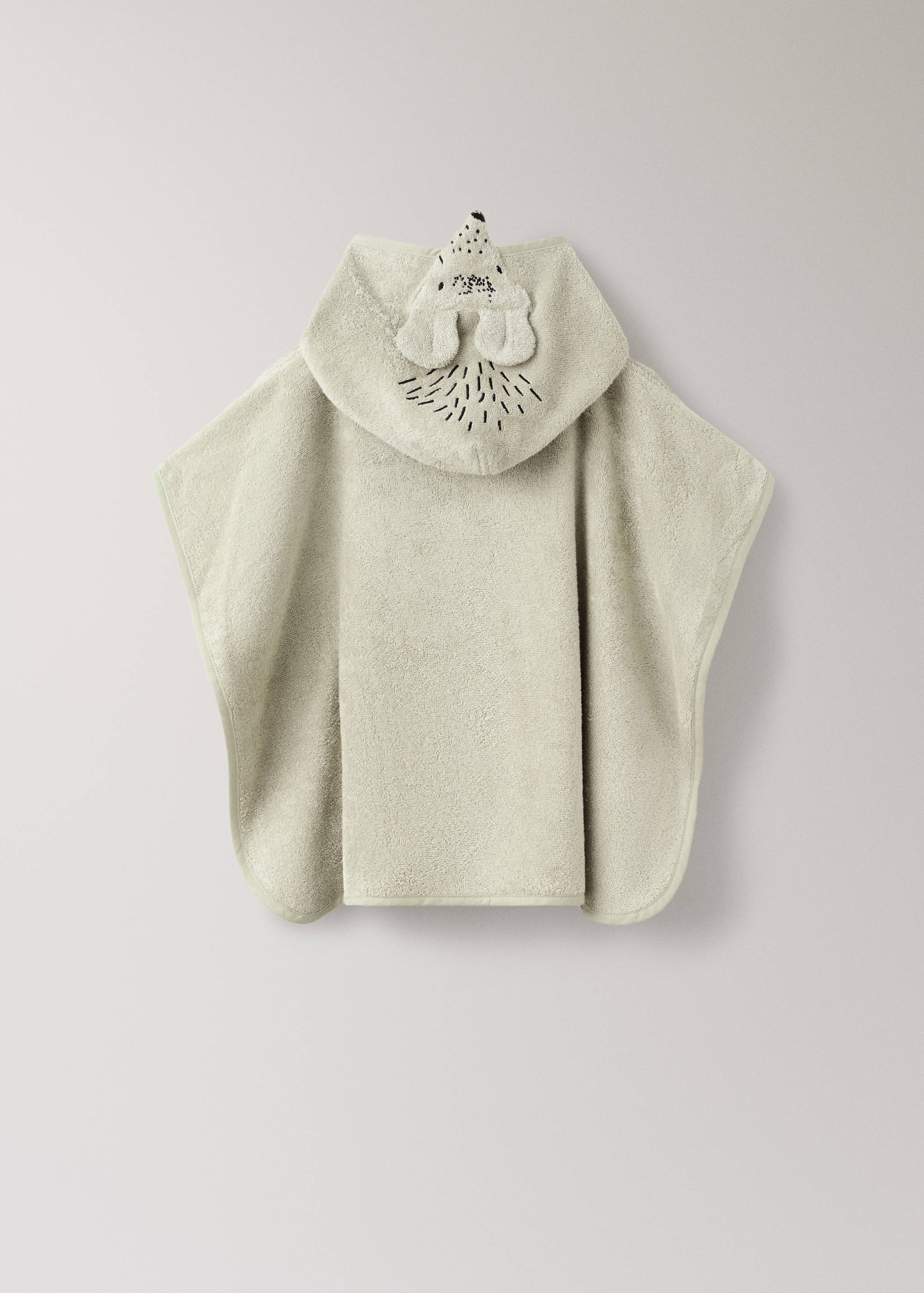 Barnponcho för bad med dekorativ huva - Detaljer om artikeln 1