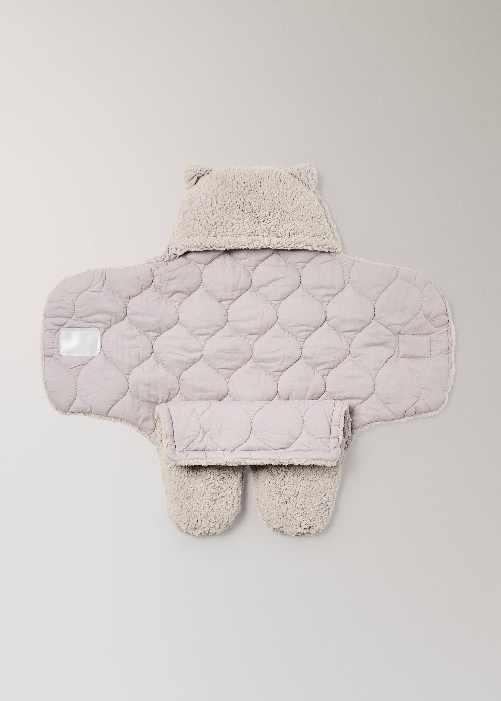 Children's stroller coat with bear design - Details of the article 3