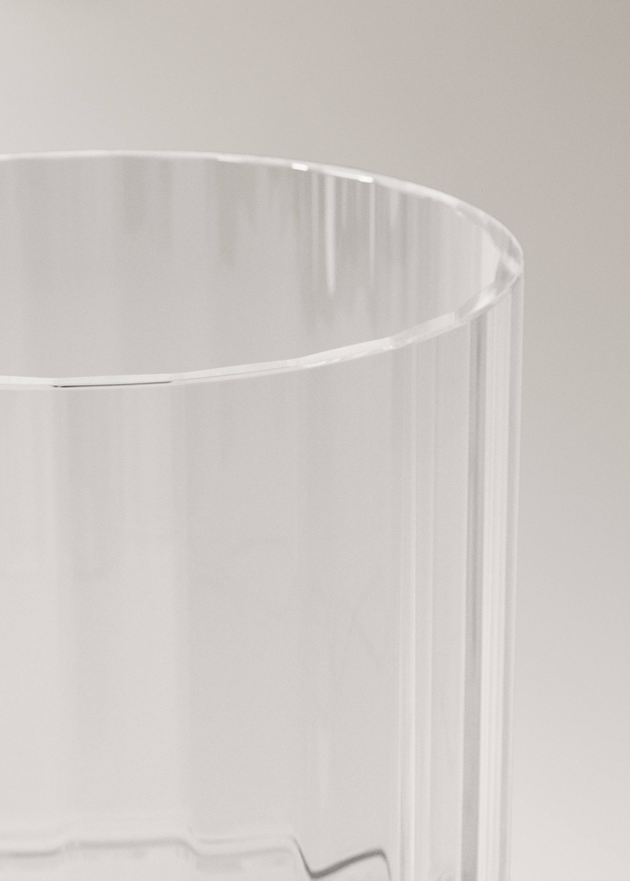 Jarrón vidrio soplado a mano rayas - Detalle del artículo 1