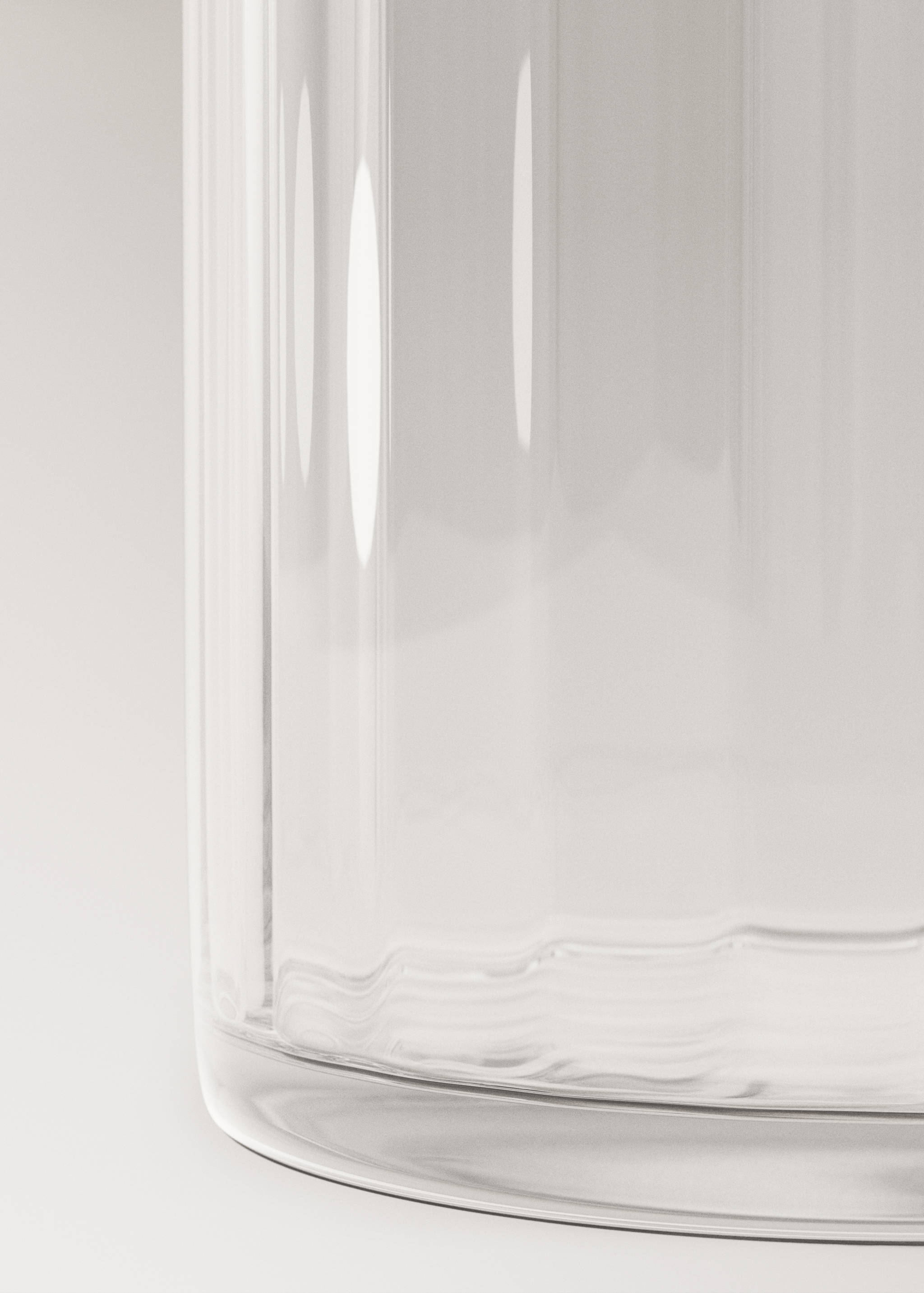 Jarrón vidrio soplado a mano rayas - Detalle del artículo 2