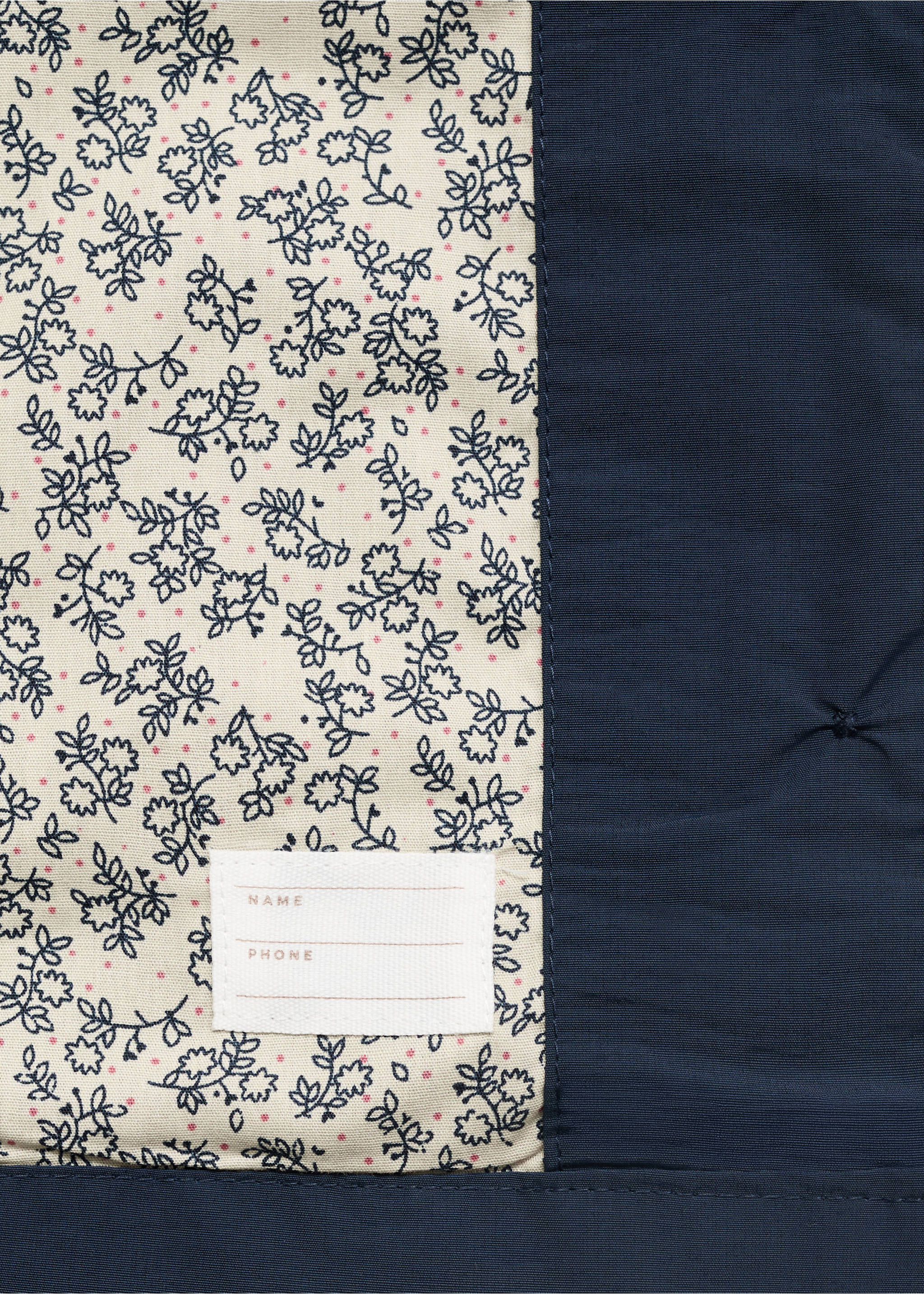 Parka algodón capucha - Detalle del artículo 0, Azul marino. Ref: 17092532-00.