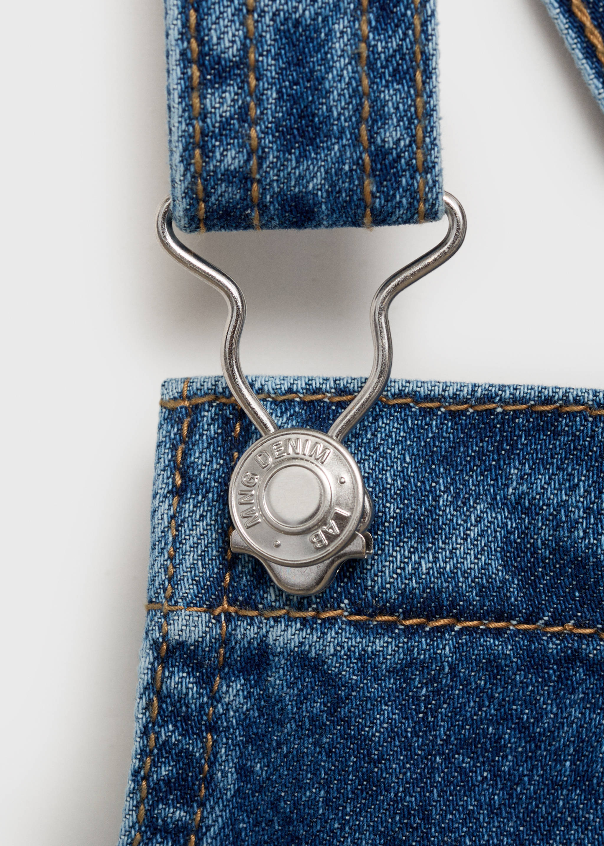 Sarafan scurt din denim - Detaliu al articolului 8