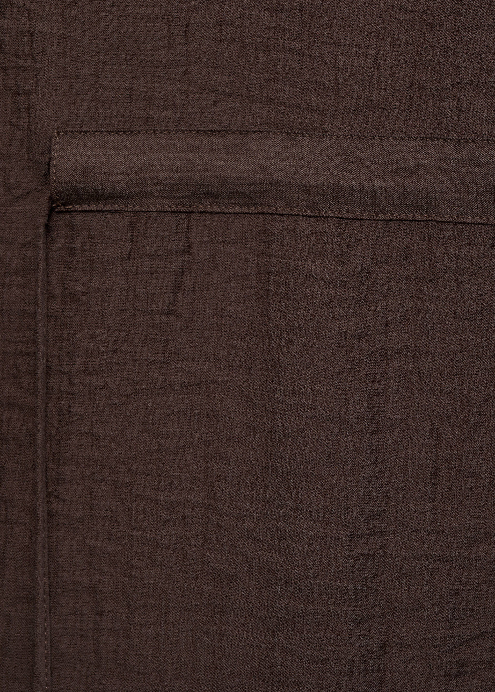 Lyocell shirt with adjustable waist - Details of the article 0