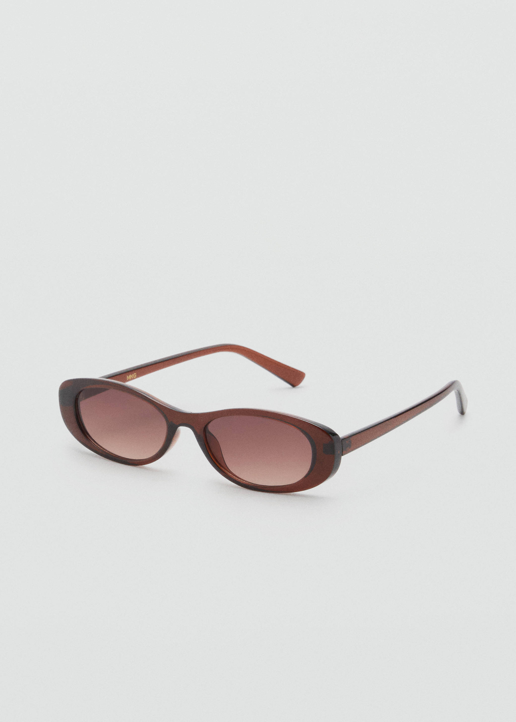 Oval-frame sunglasses - Medium plane