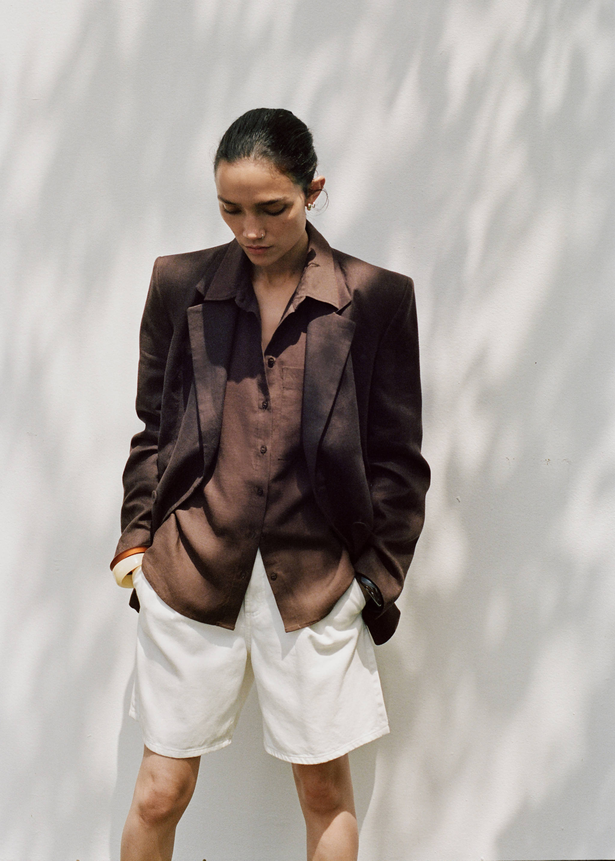 Lyocell shirt with pocket - Details of the article 6