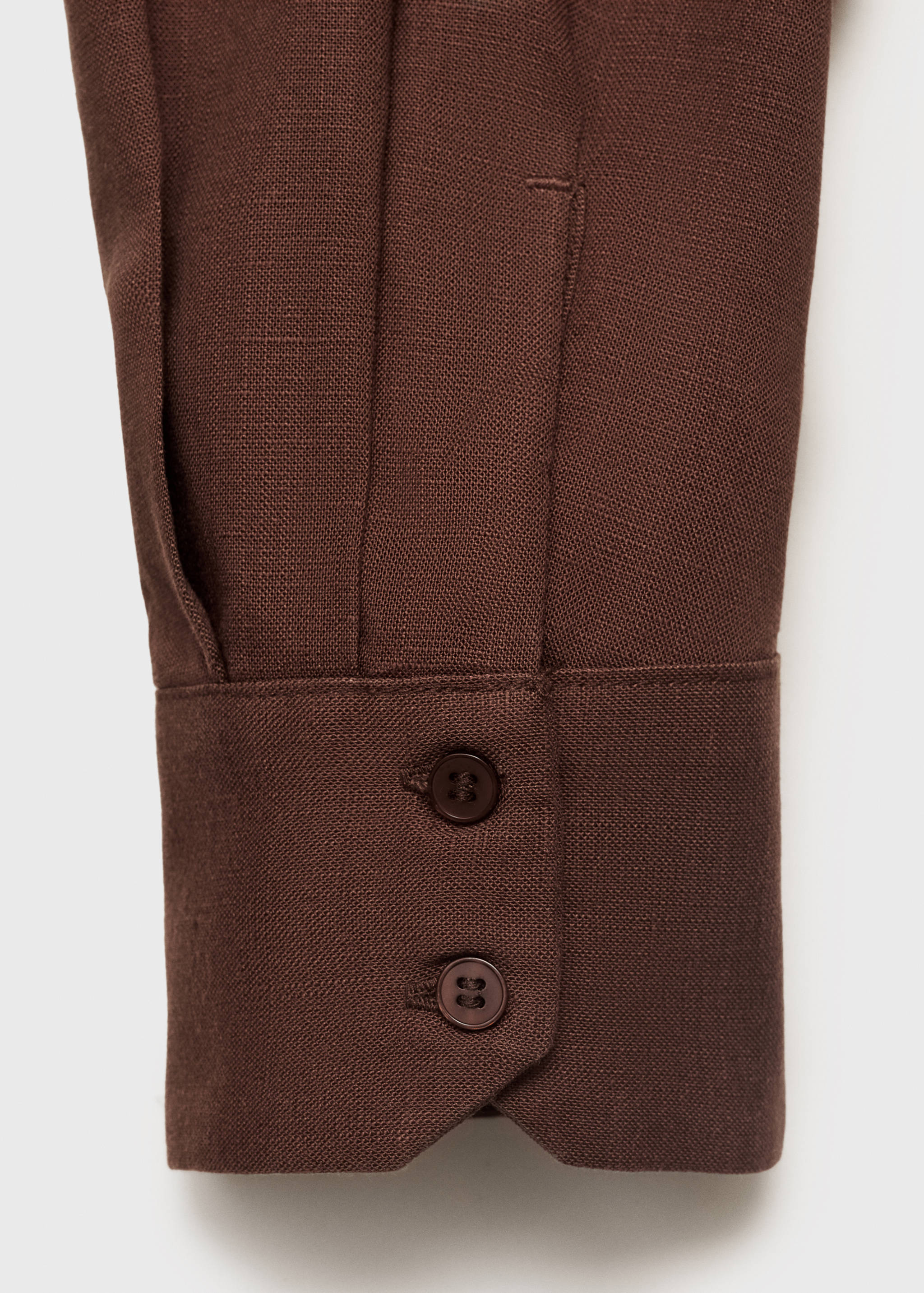 Lyocell shirt with pocket - Details of the article 0