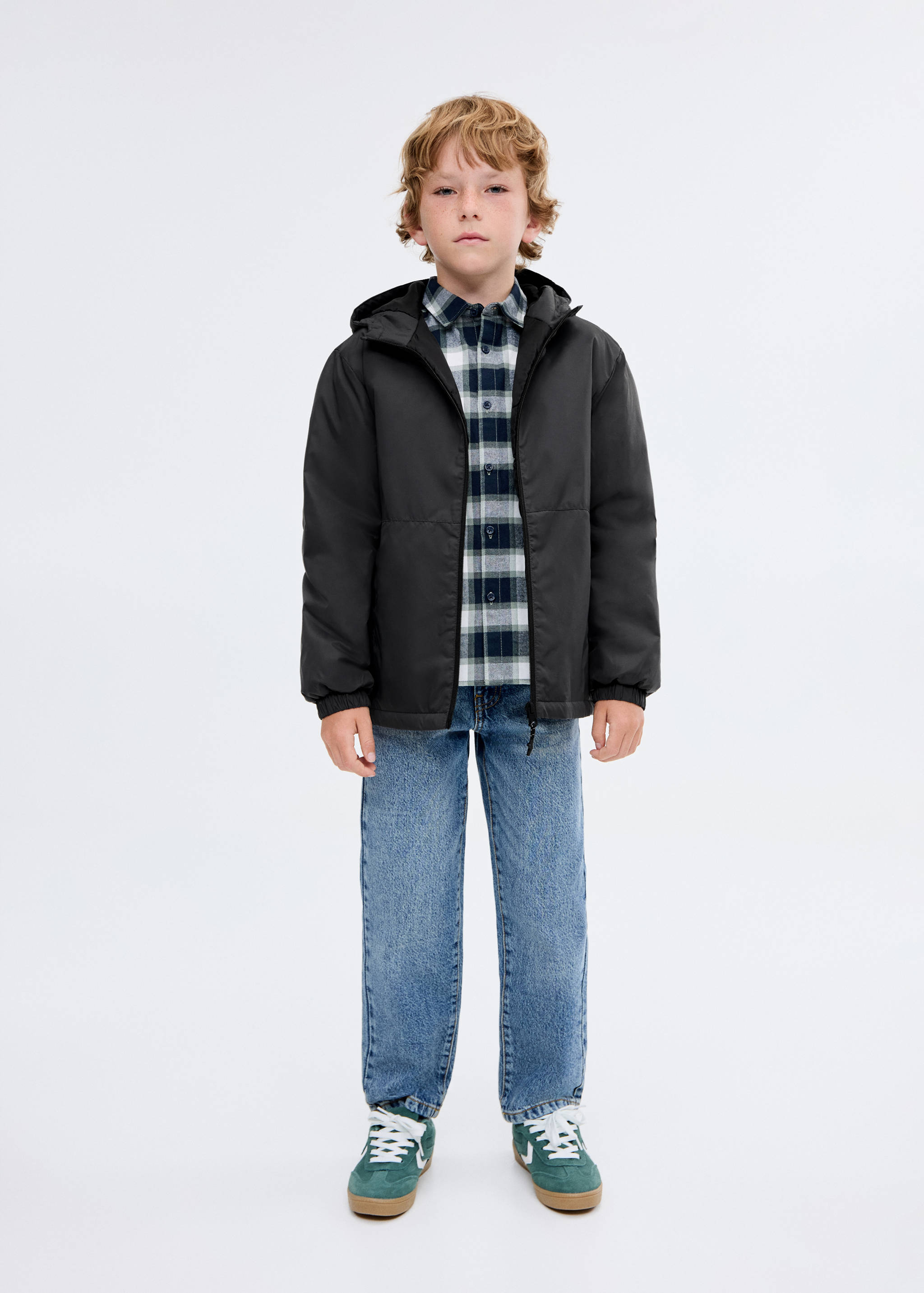 Anorak matelassé imperméable - Plan général