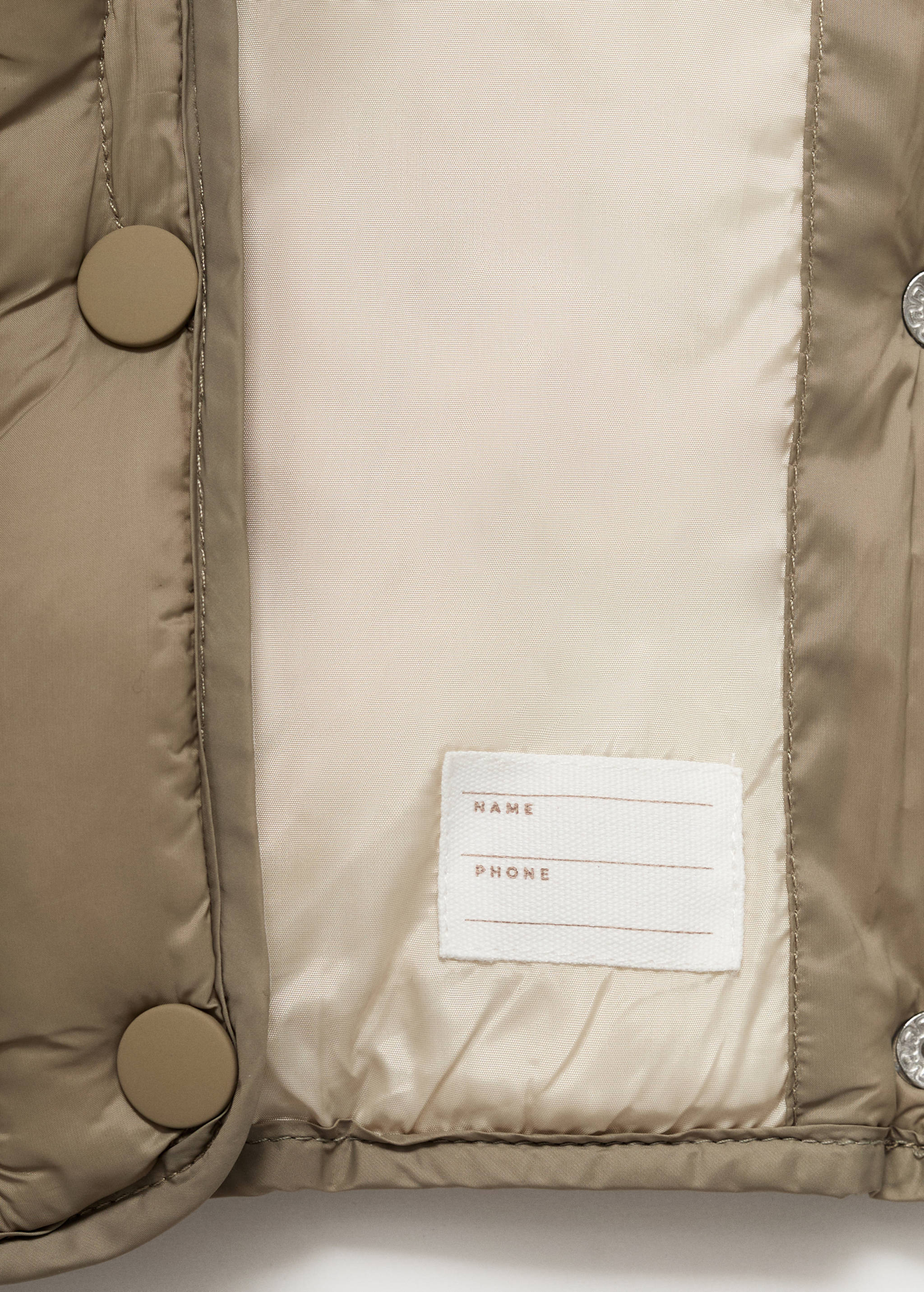 Hood puffer coat - Details of the article 0