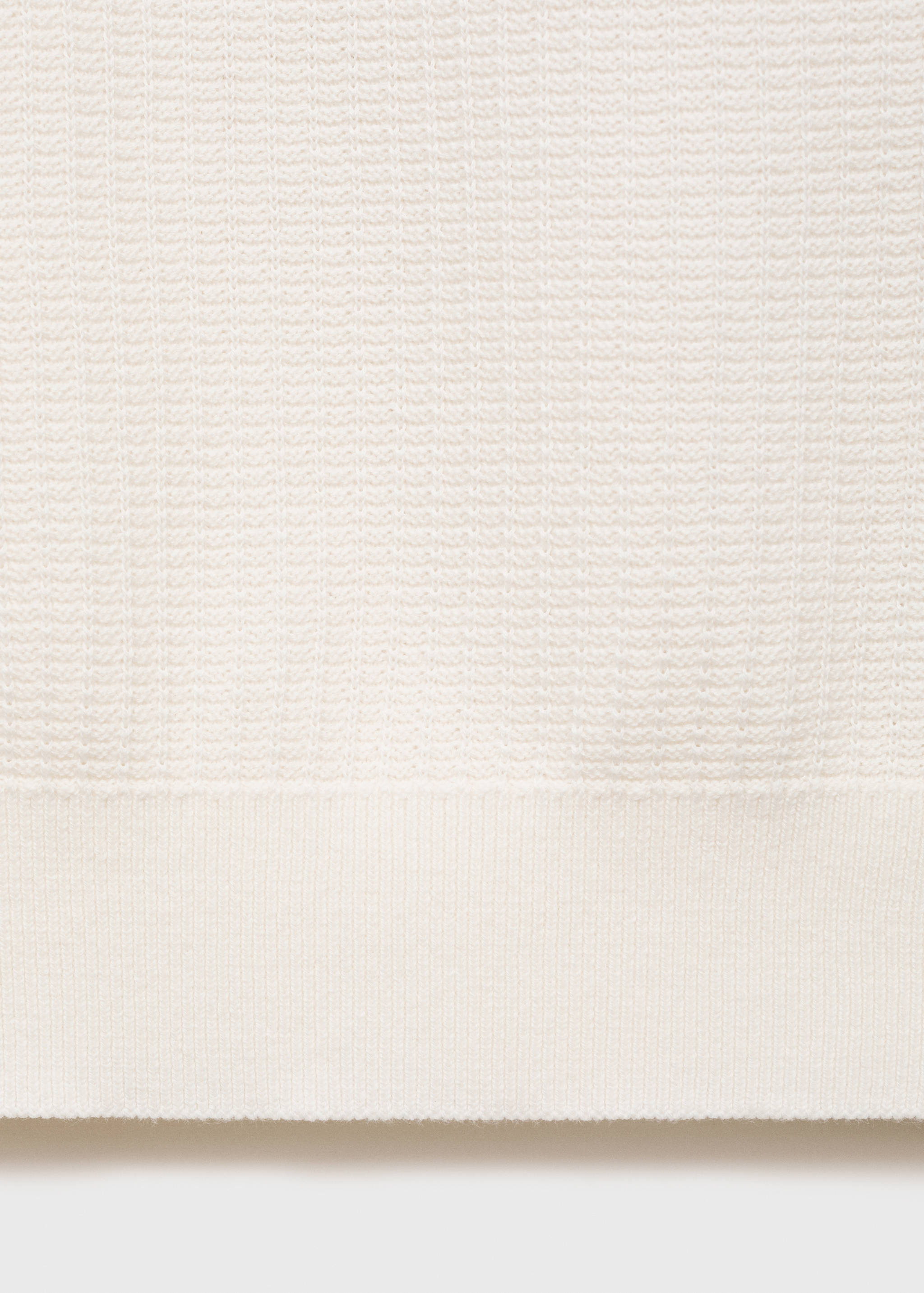 100% cotton knitted t-shirt - Details of the article 0