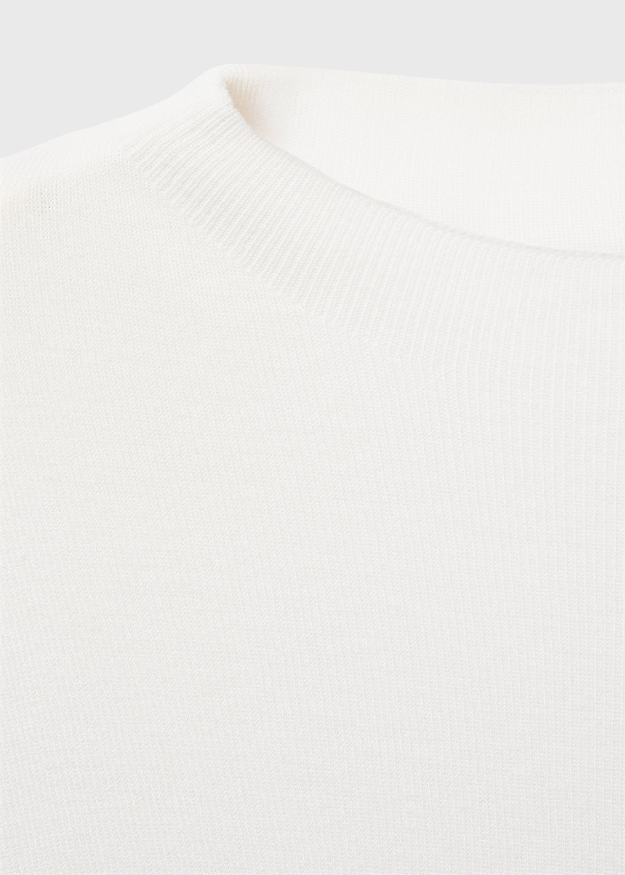 Short-sleeved fine-knit sweater - Details of the article 8
