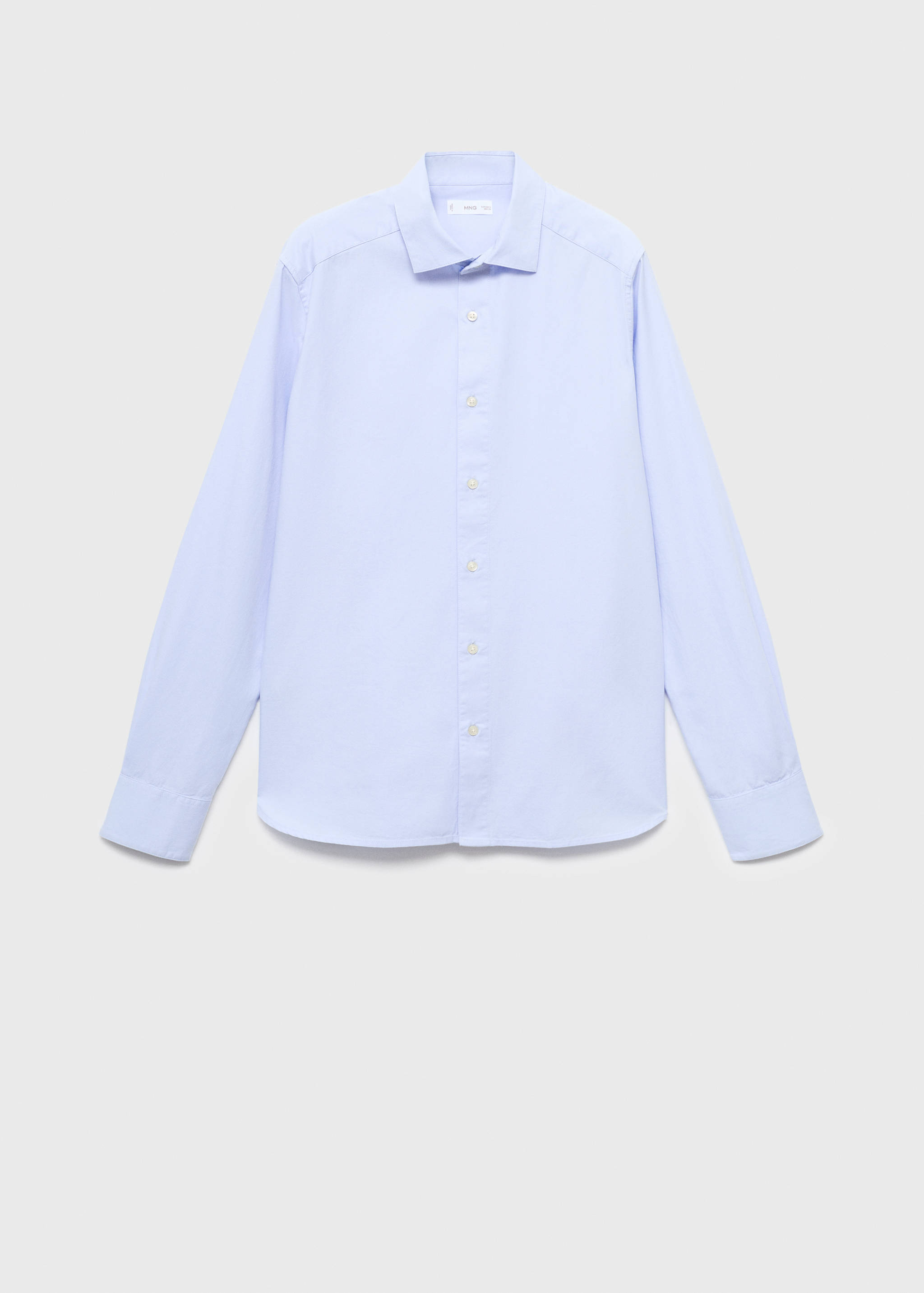 Essential cotton-blend shirt - Article without model