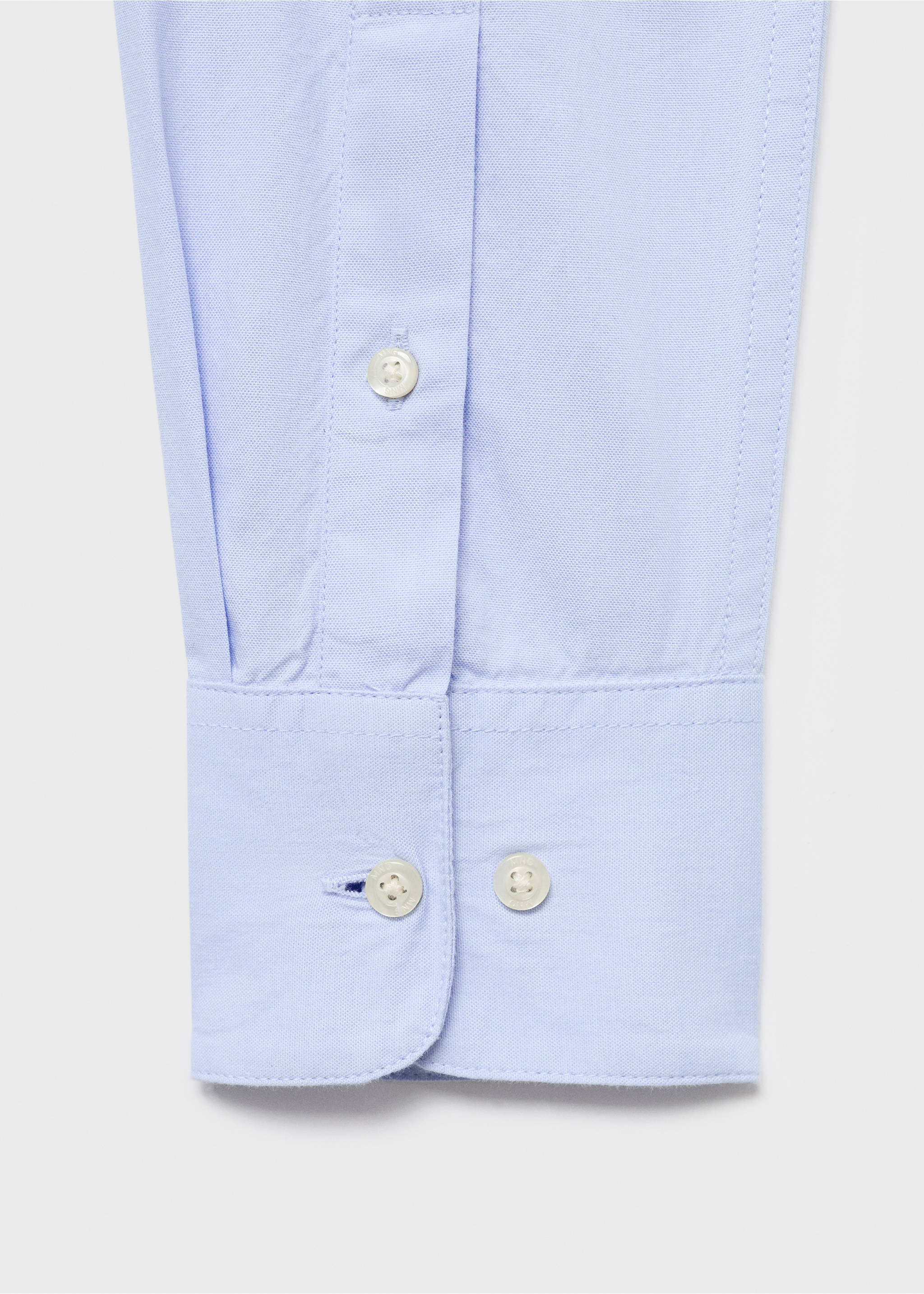 Camisa básica algodón - Detalle del artículo 0, Azul. Ref: 17092911-00.