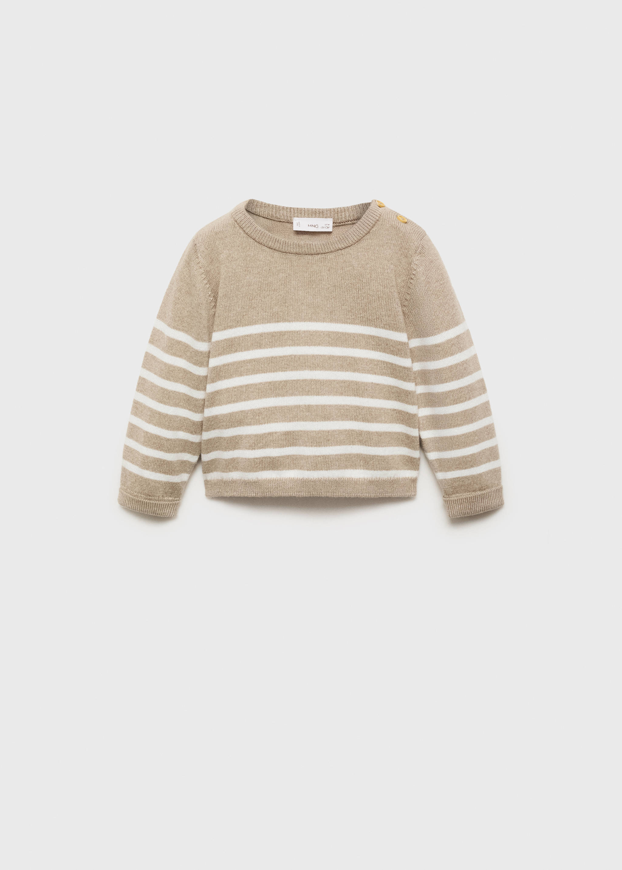 Camisola de malha às riscas - Artigo sem modelo