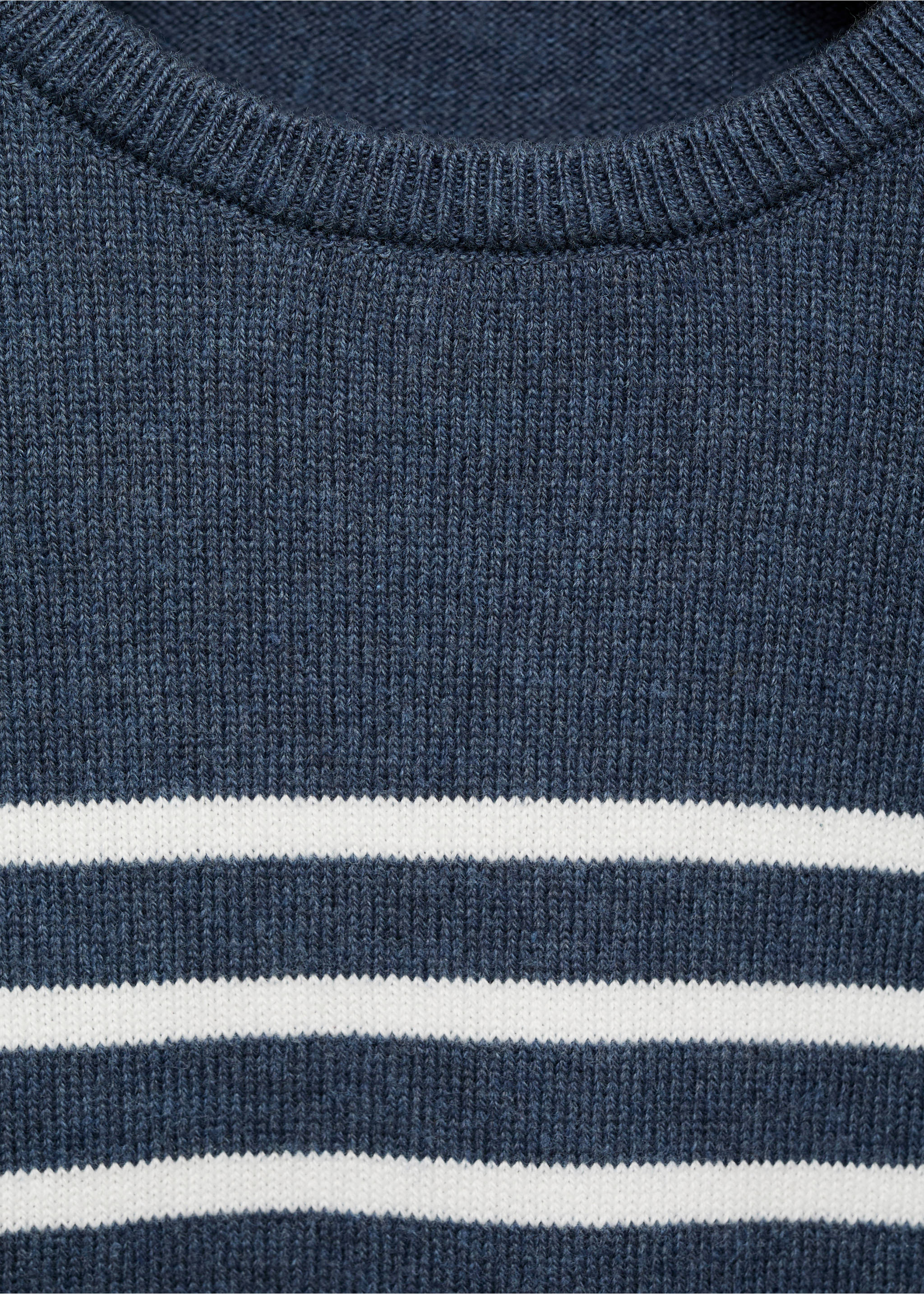 Jersey punto rayas - Detalle del artículo 8, Azul. Ref: 17092913-00.