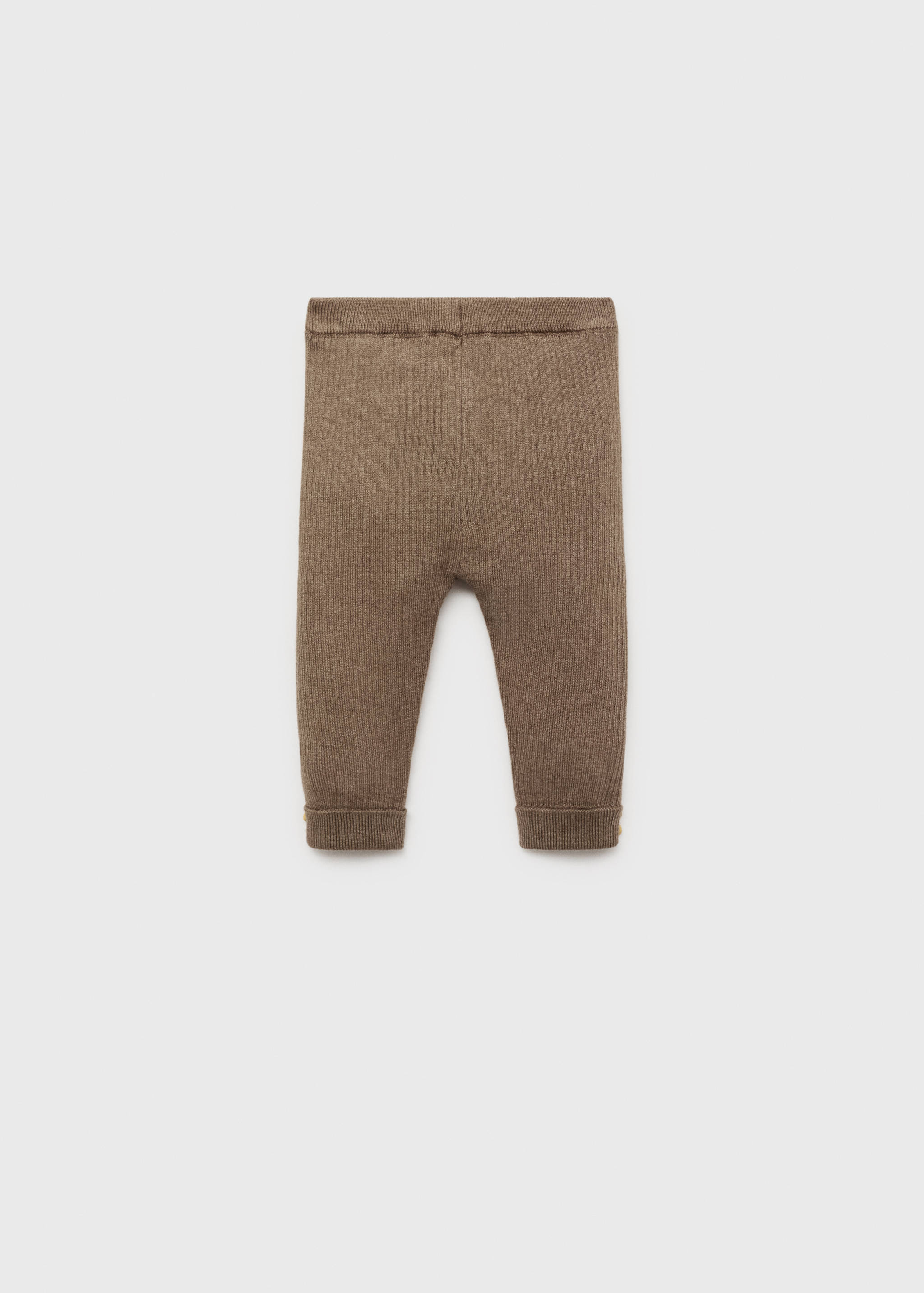 Leggings punto canalé - Reverso del artículo