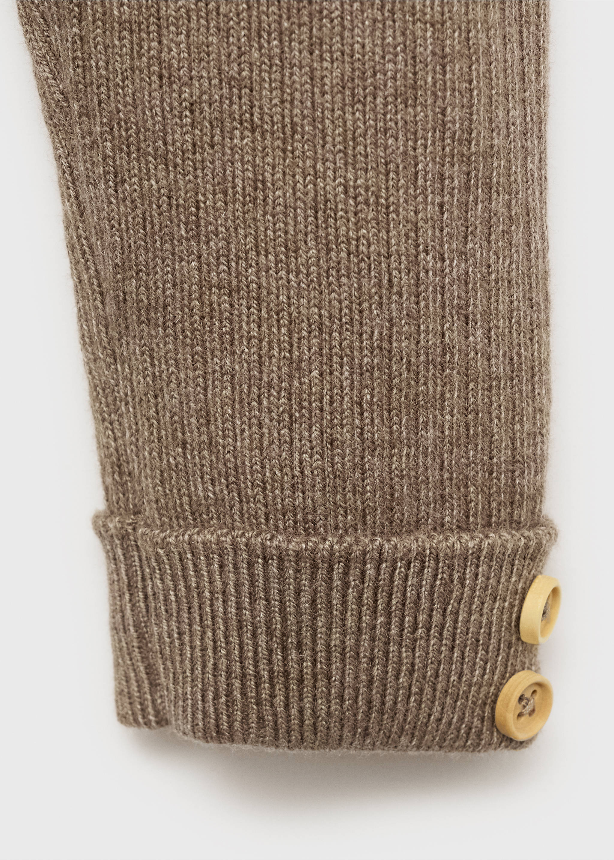 Leggings punto canalé - Detalle del artículo 8, Marrón medio. Ref: 17092915-00.