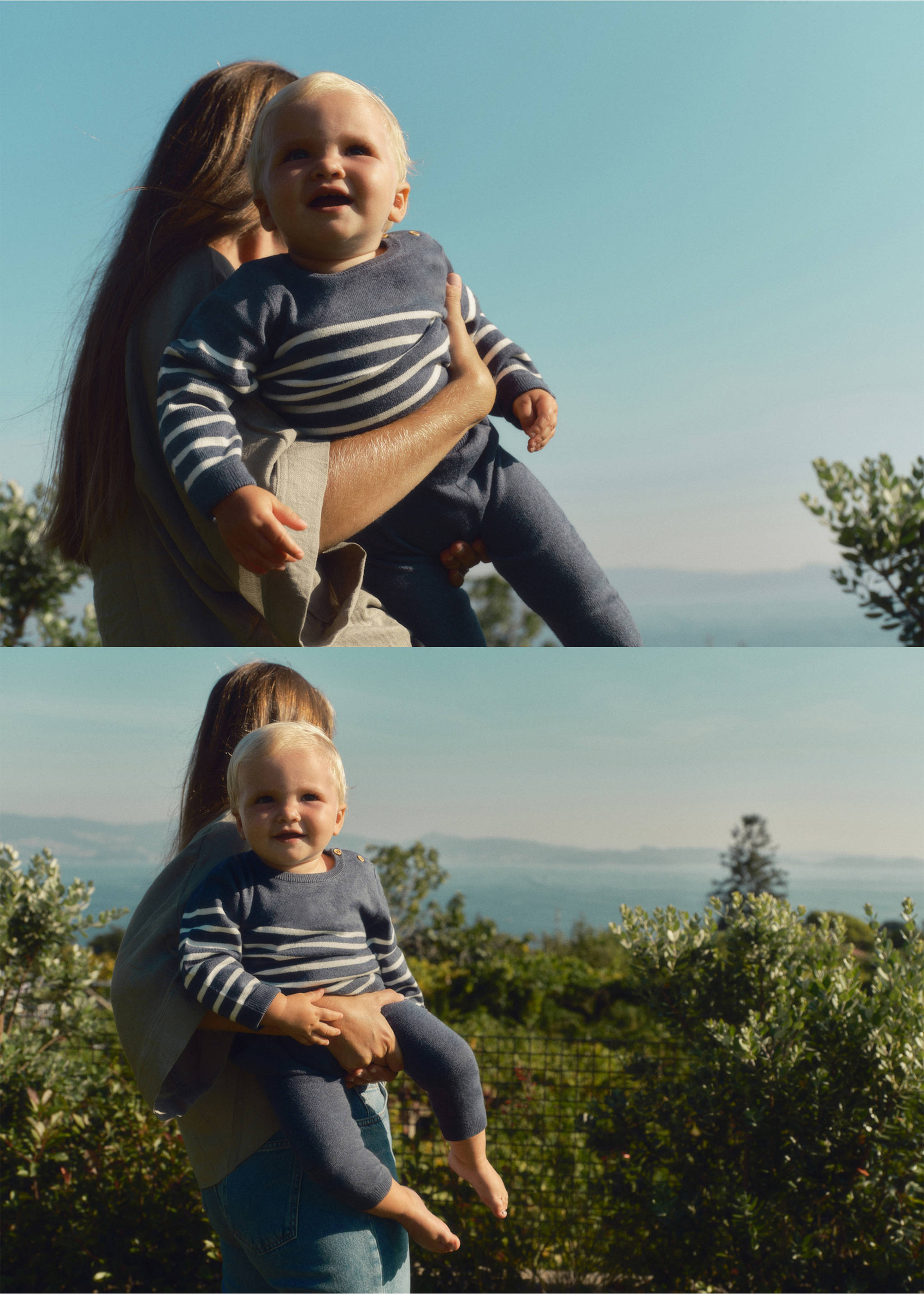 Leggings en maille côtelée - Détail de l'article 5, Bleu. Ref: 17092915-00.