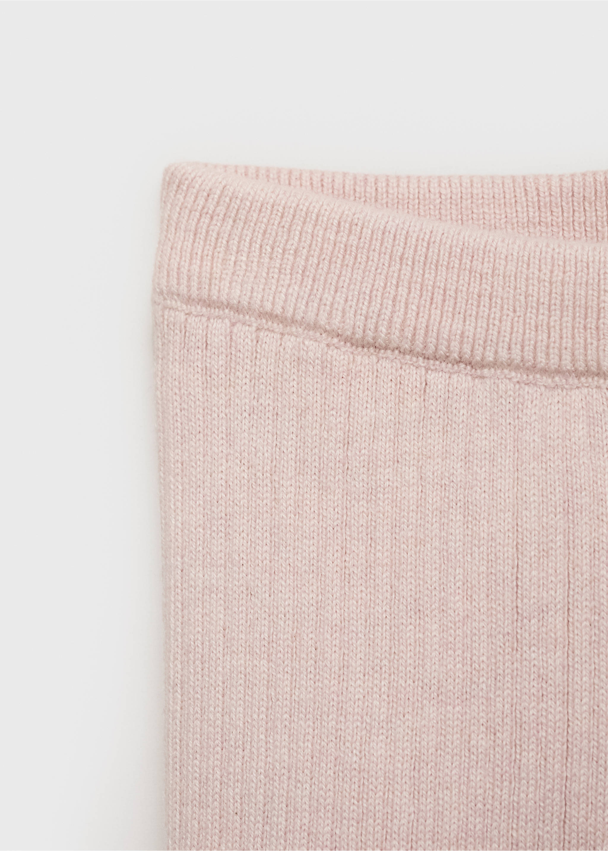 Leggings punto canalé - Detalle del artículo 0, Rosa claro. Ref: 17092915-00.