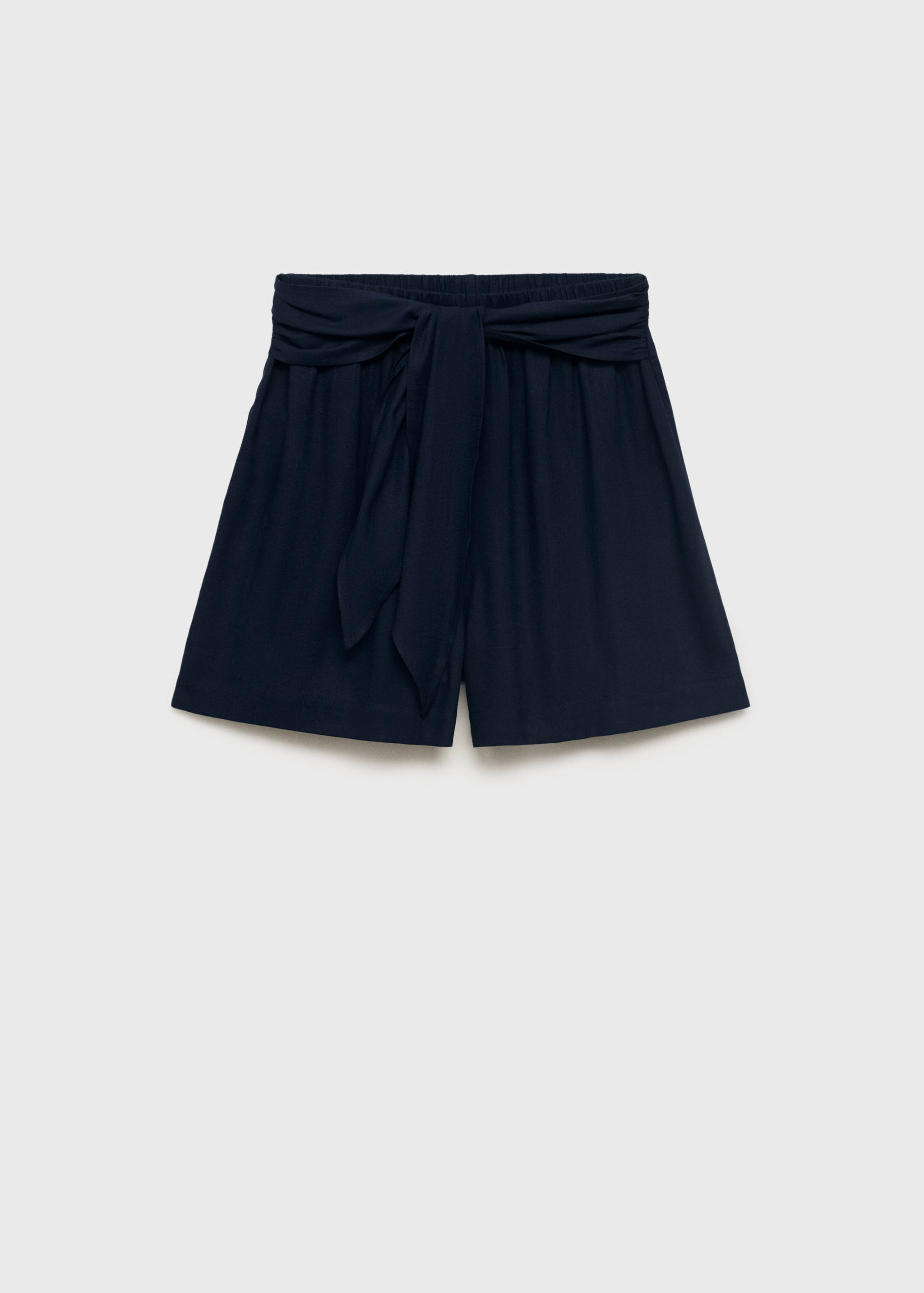 Linen shorts with bow - Article without model