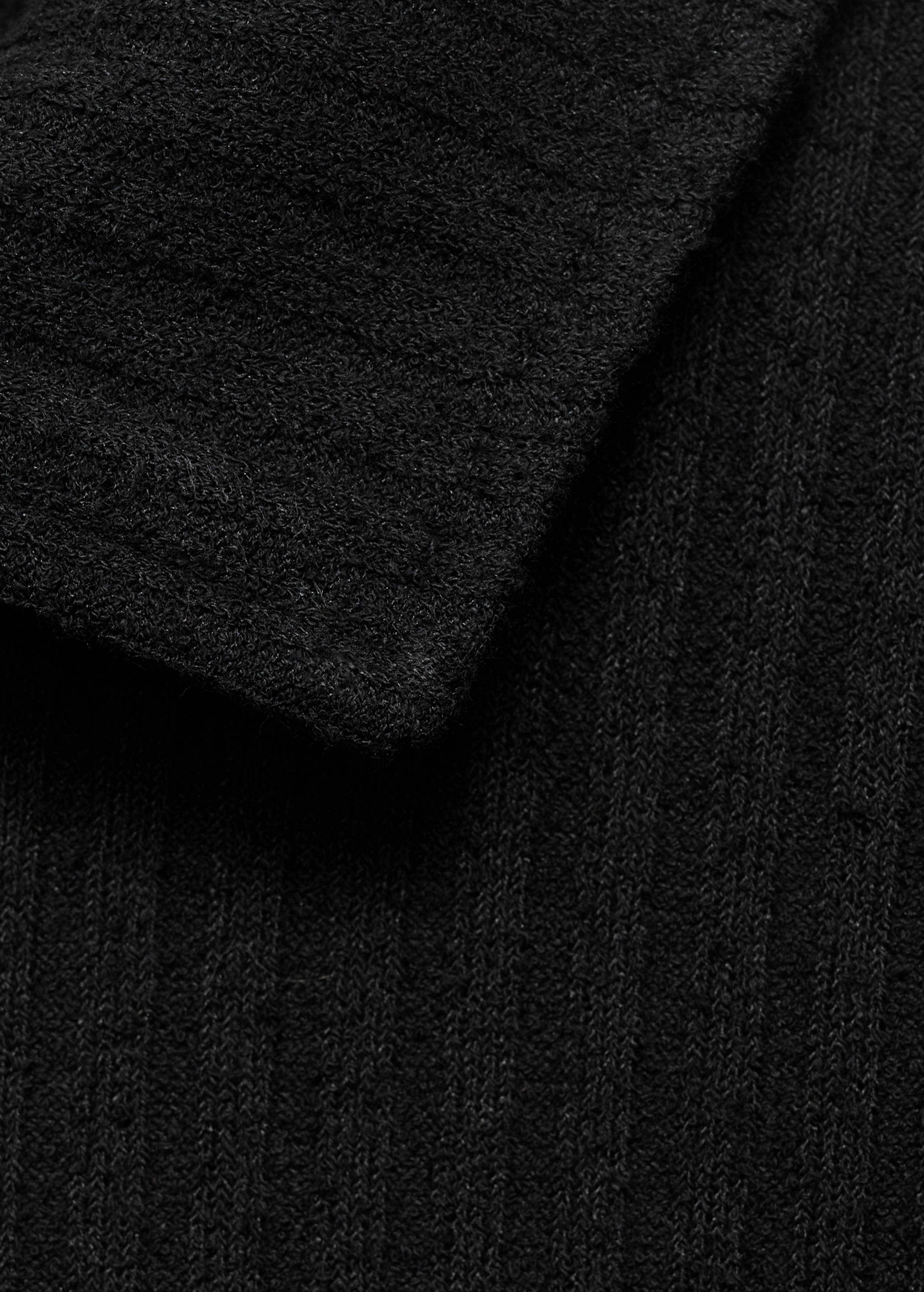 قميص بولو محبوك خشن الملمس - تفاصيل المنتج 0