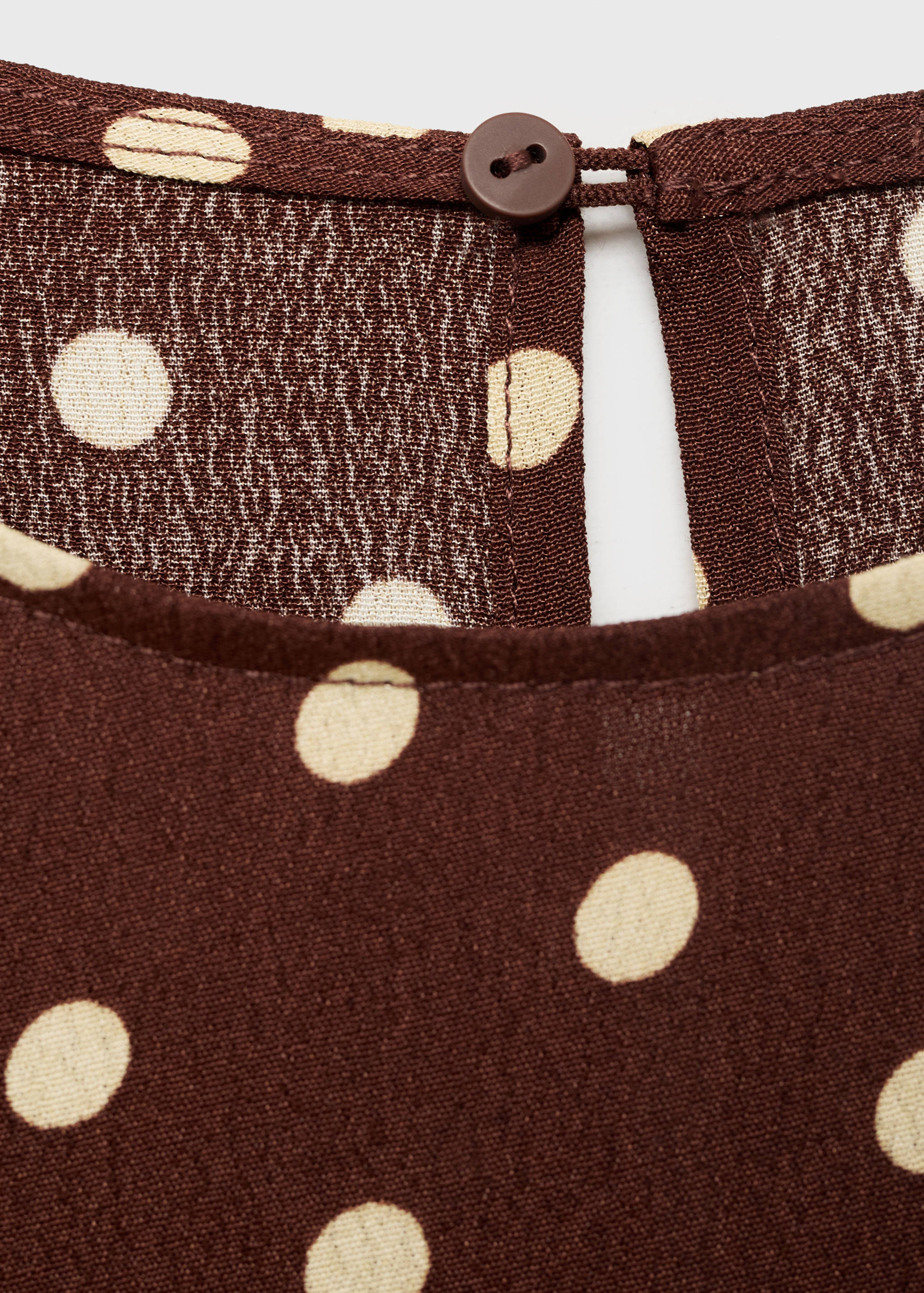 보우가 있는 폴카 도트 드레스 - 상품 내역: 8