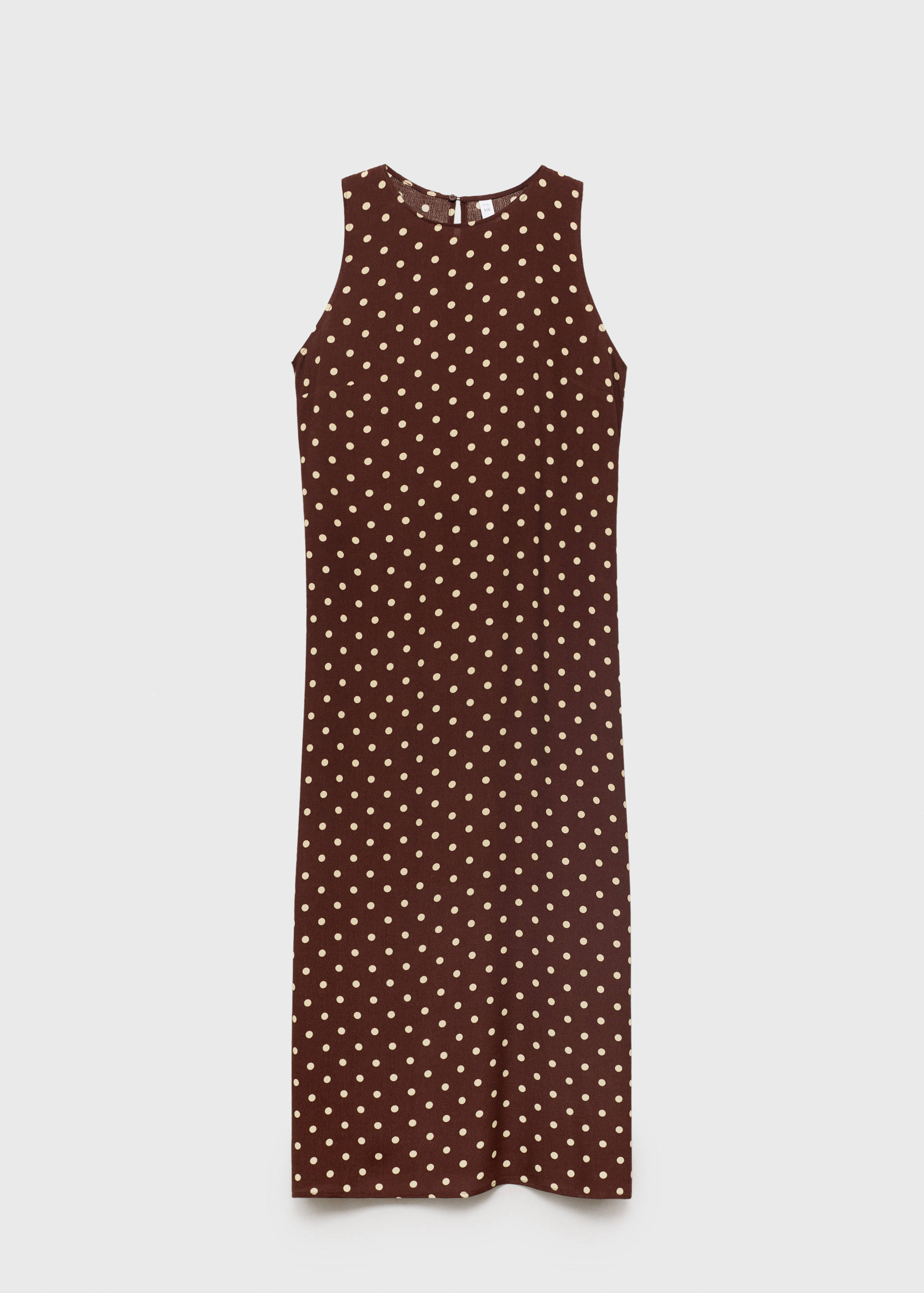 Polka-dot dress with bow - Article without model