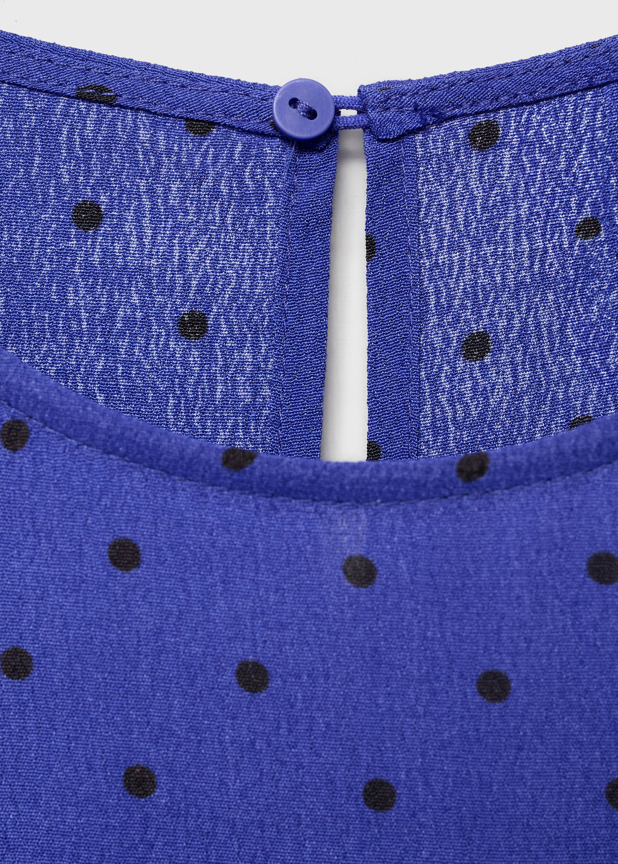 Vestido às bolas com laço - Pormenor do artigo 8