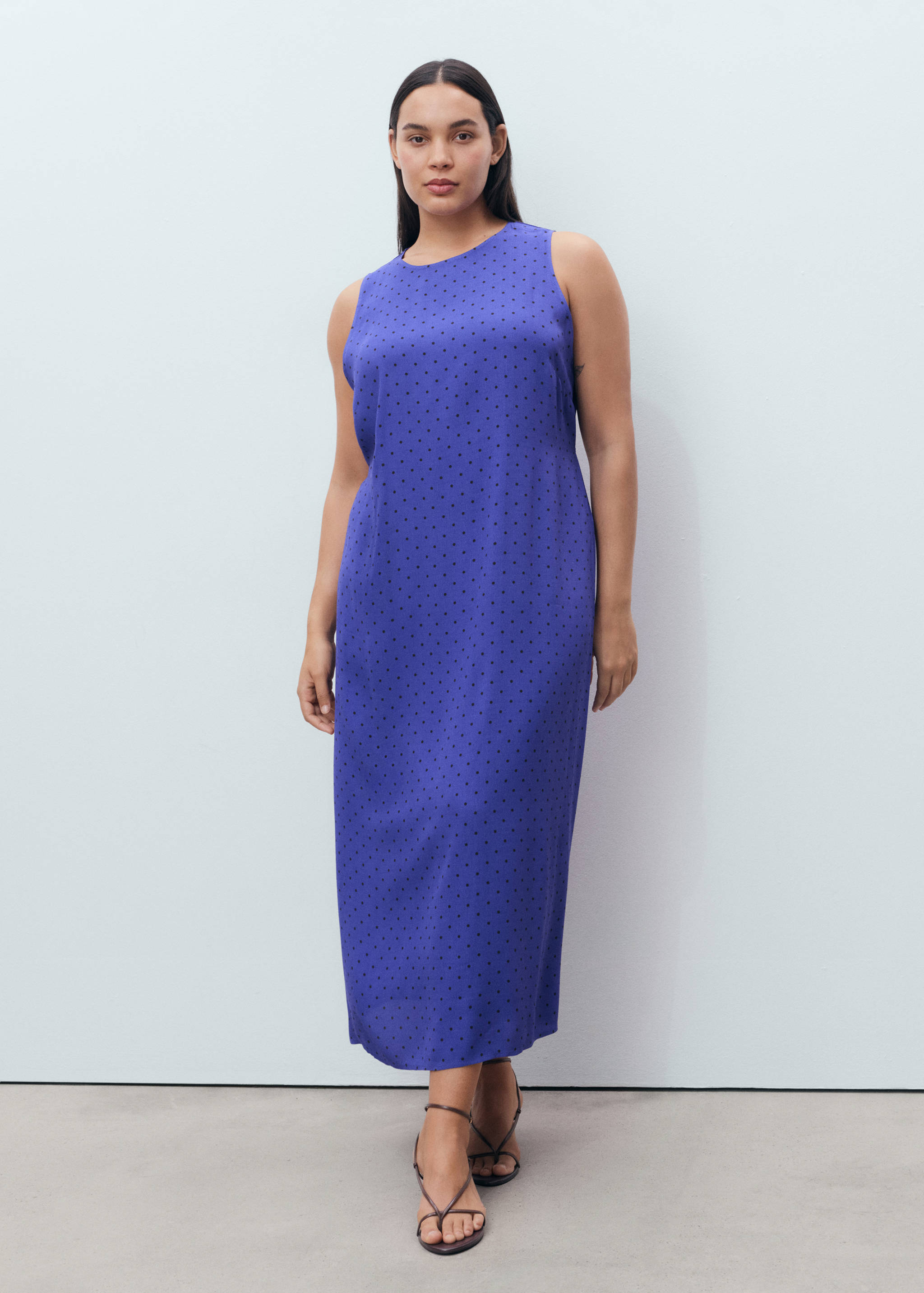 Vestido às bolas com laço - Pormenor do artigo 3