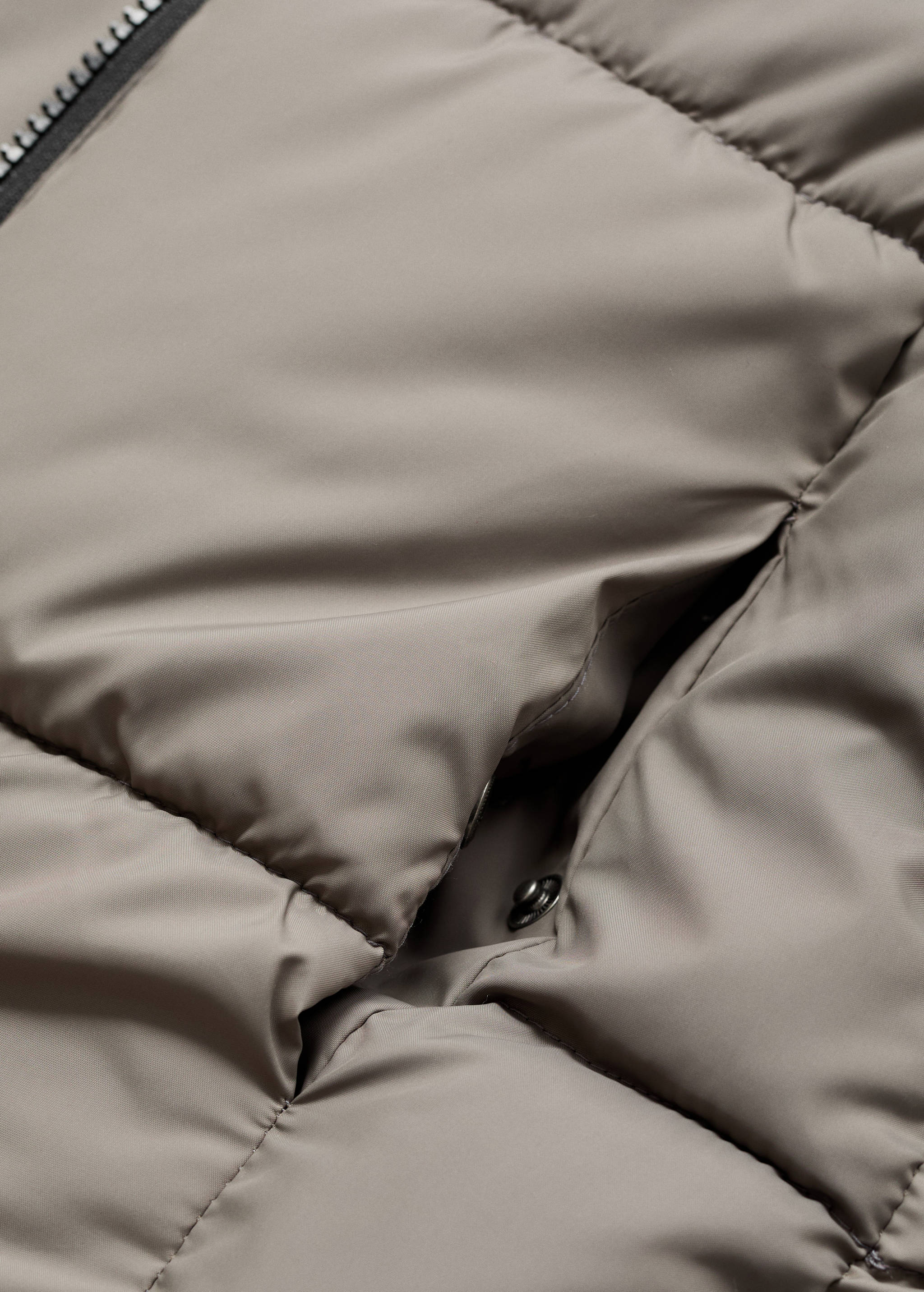 Anorak acolchado bicolor - Detalle del artículo 0