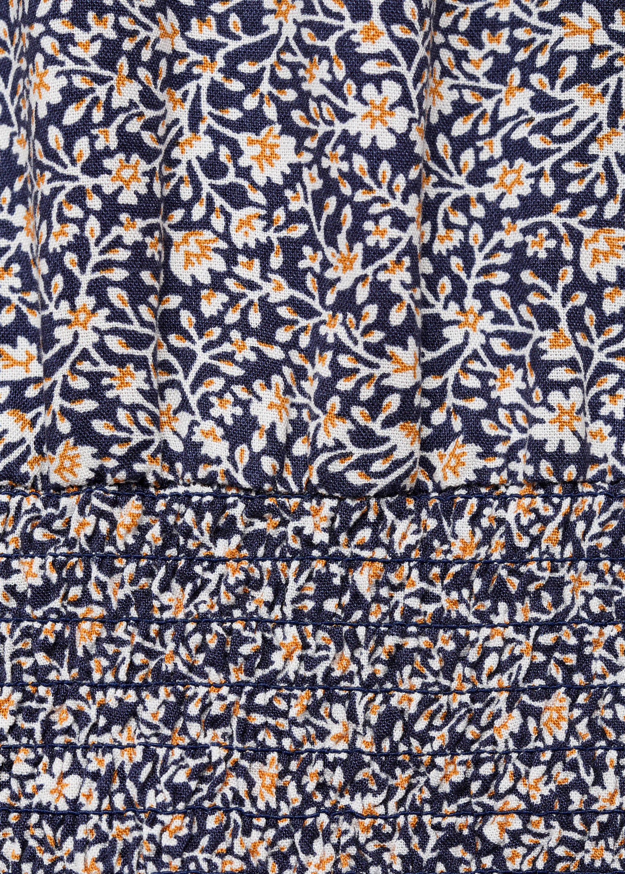 Ruched floral dress - Details of the article 0