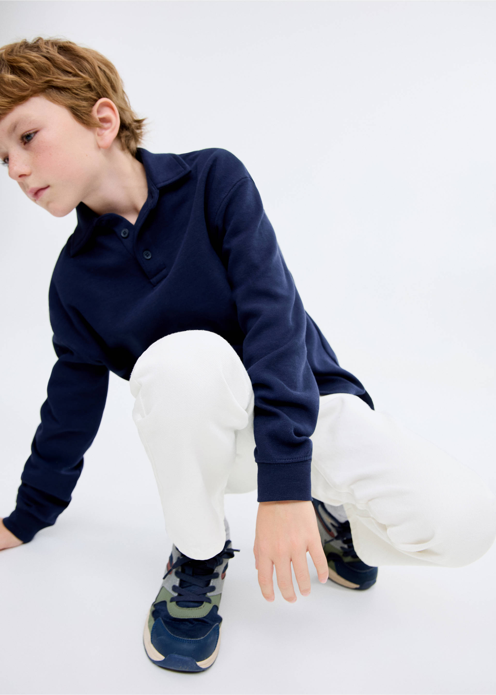 جينز بقصة Dad Fit - رؤية وسط, أبيض. Ref: 17093274-00.