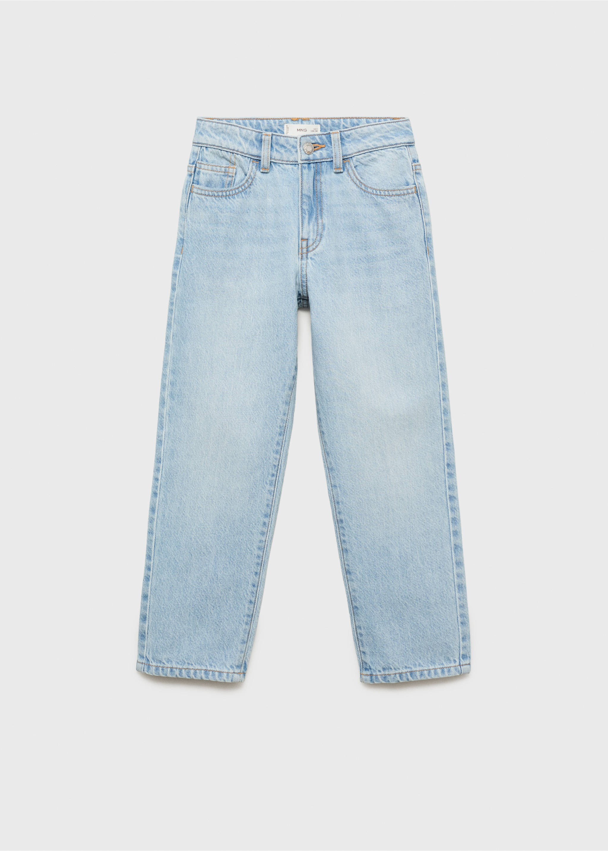 جينز بقصة Dad Fit - منتج دون نموذج, أزرق فاتح. Ref: 17093274-00.