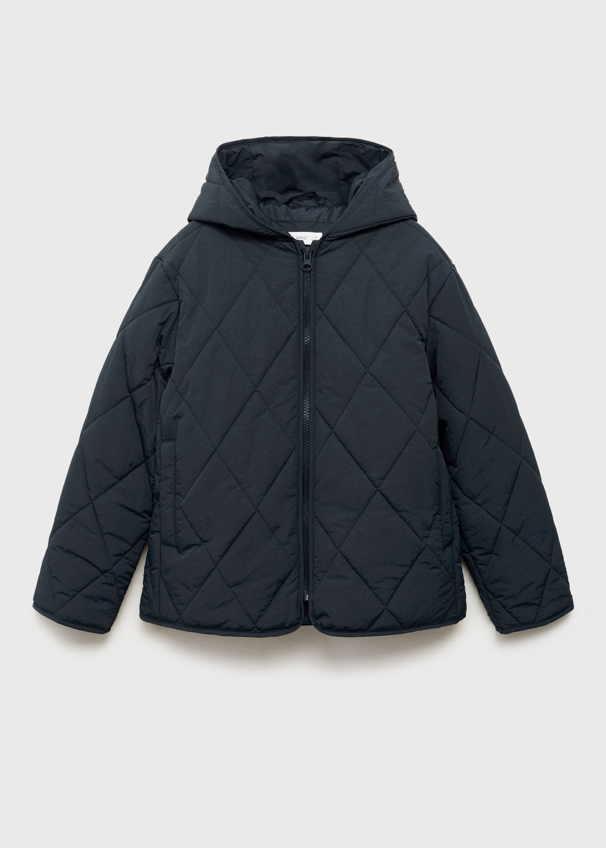 Hood puffer coat - Article without model