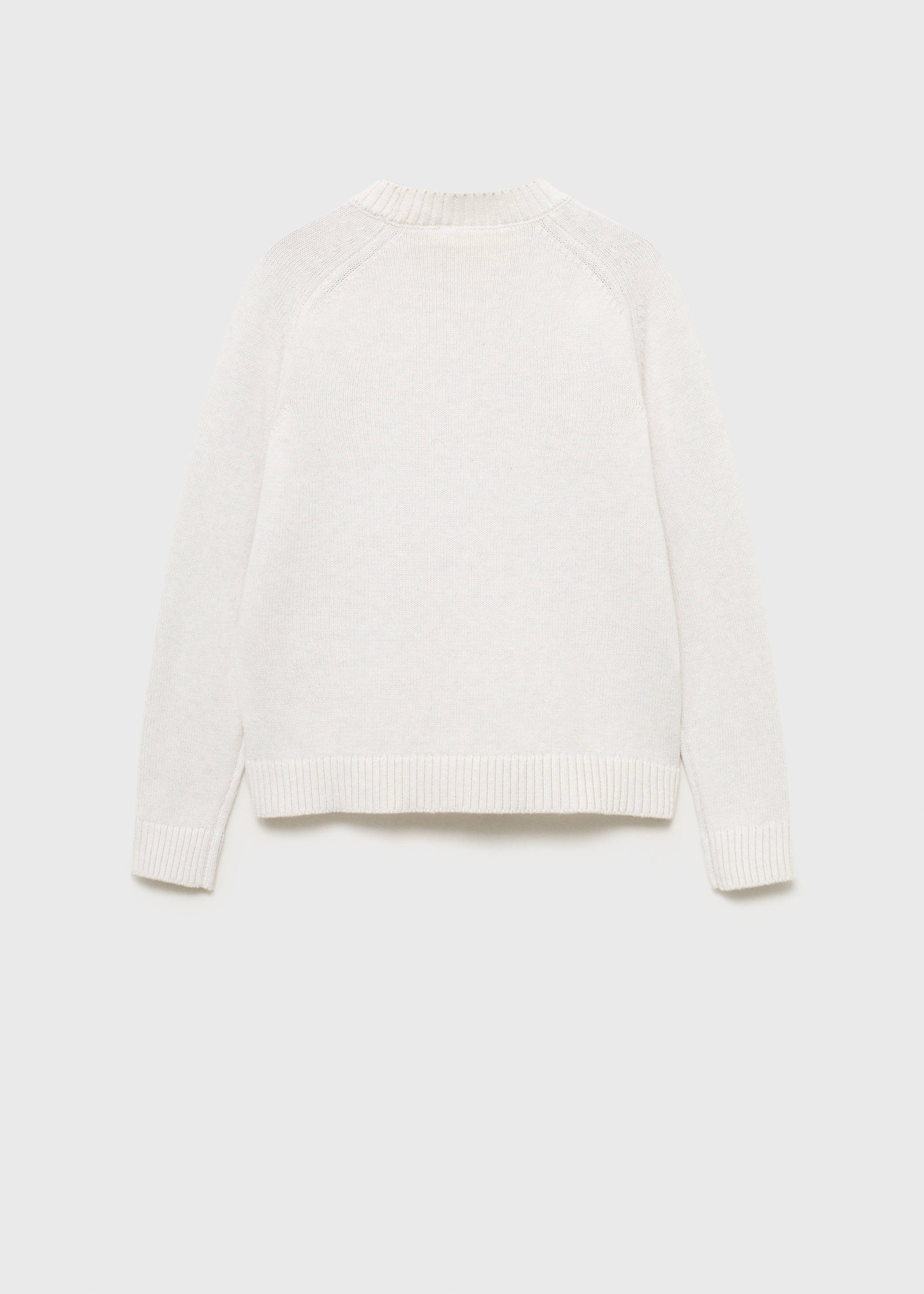 Pull-over maille coton - Verso de l’article