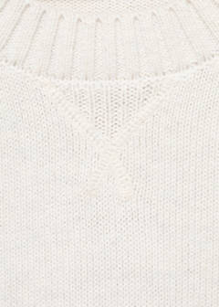 Knitted cotton sweater — Light/Pastel Grey 4