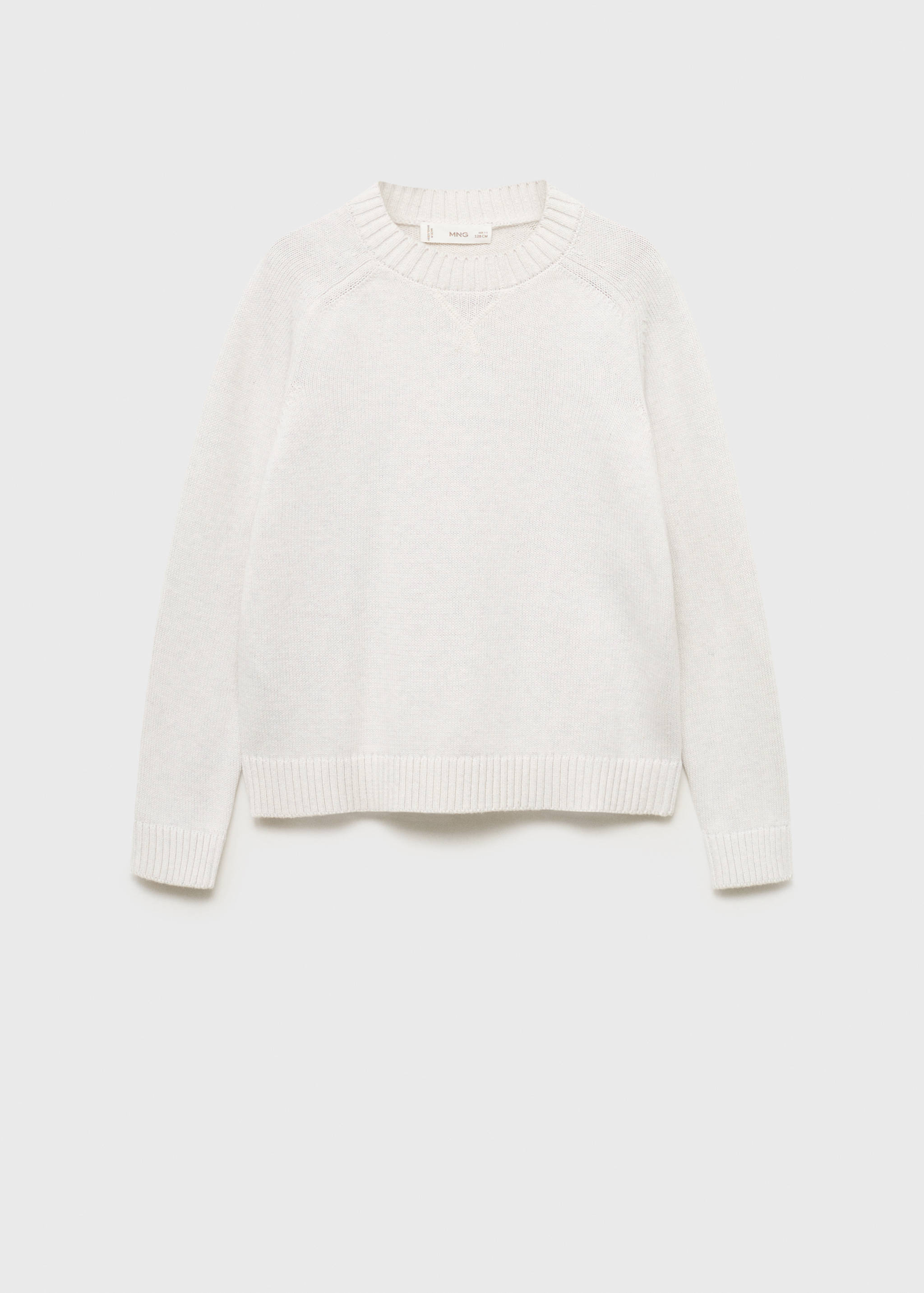 Knitted cotton sweater - Article without model