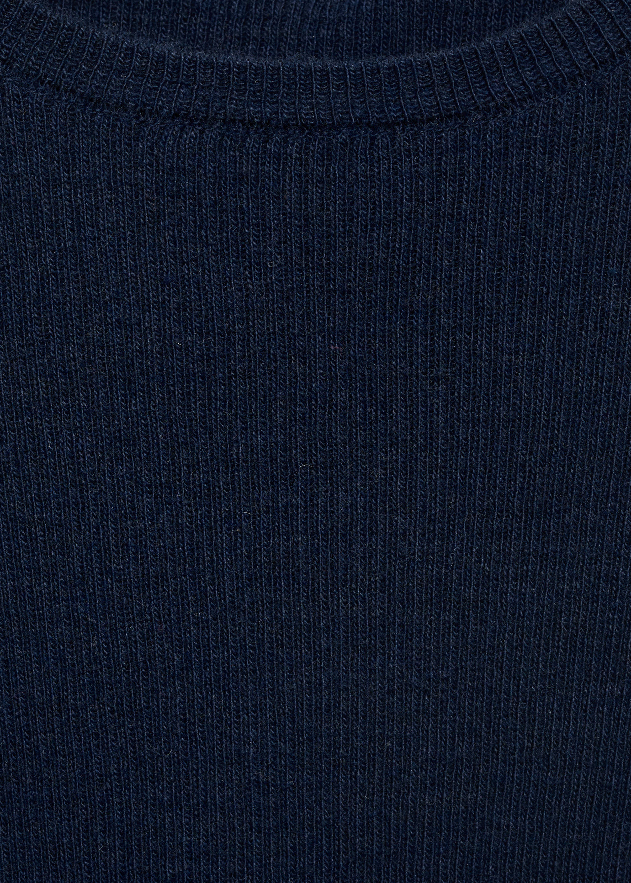 Geripptes Strick-T-Shirt - Detail des Artikels 8