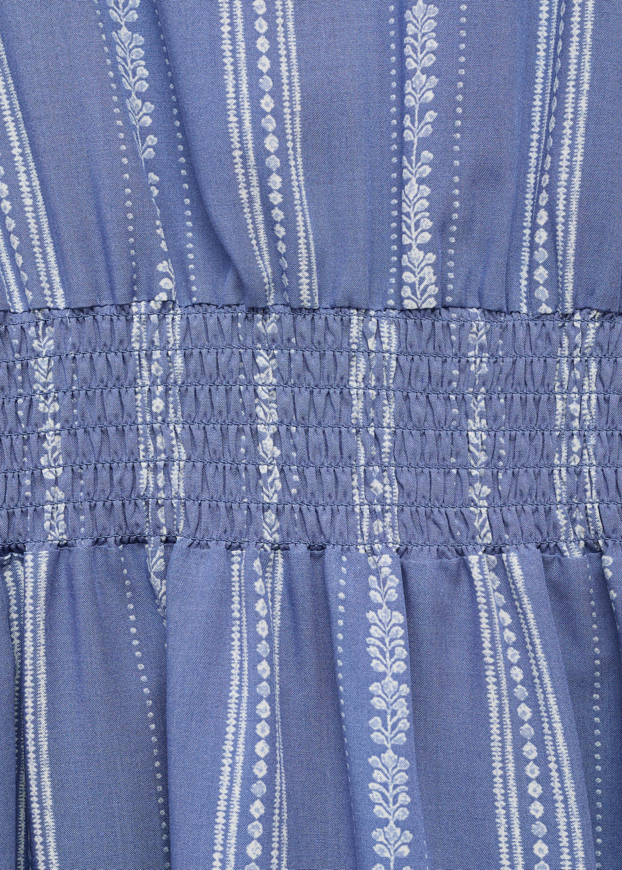 花朵刺绣连身裙 - null