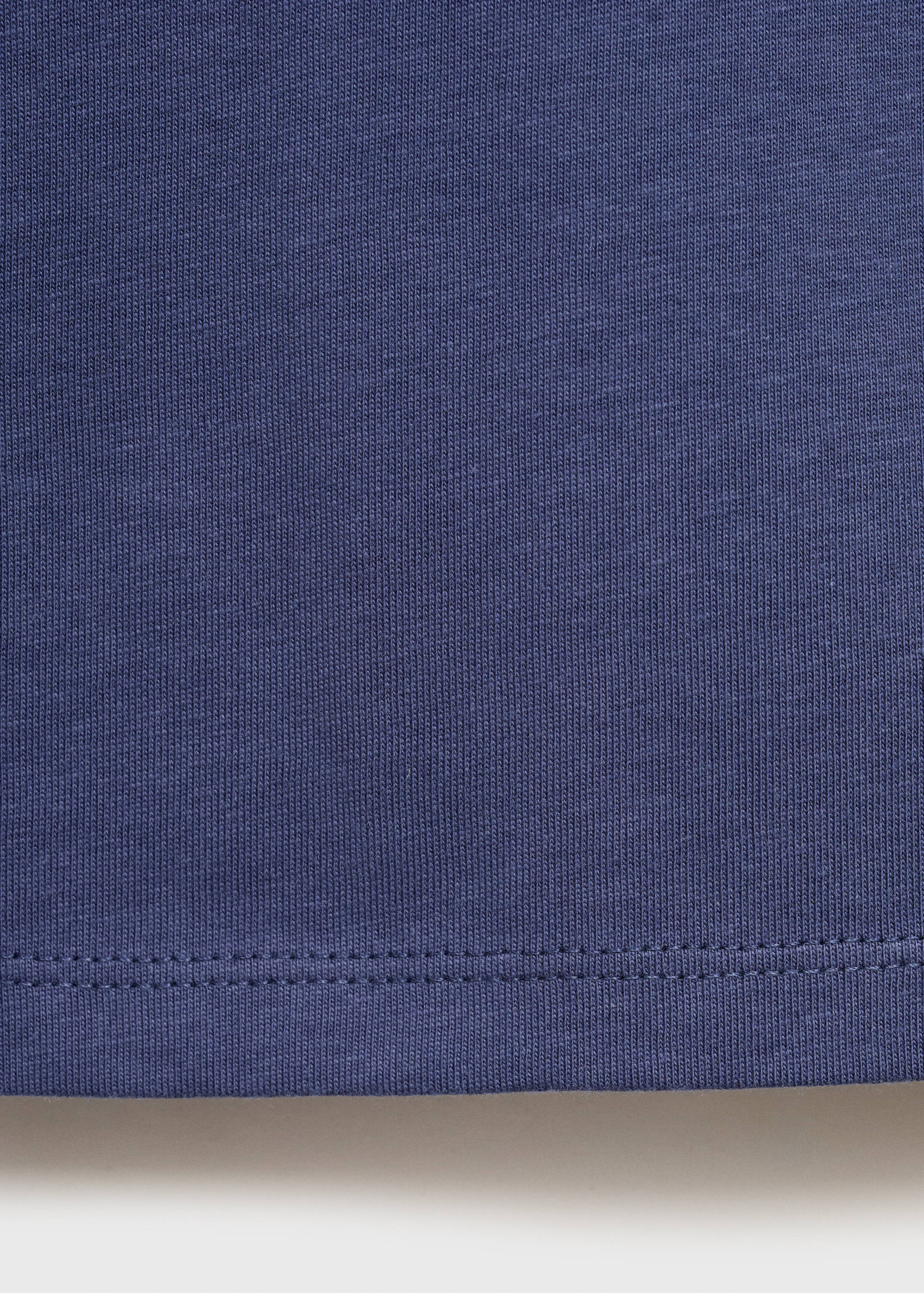 Printed cotton polo shirt - Details of the article 0