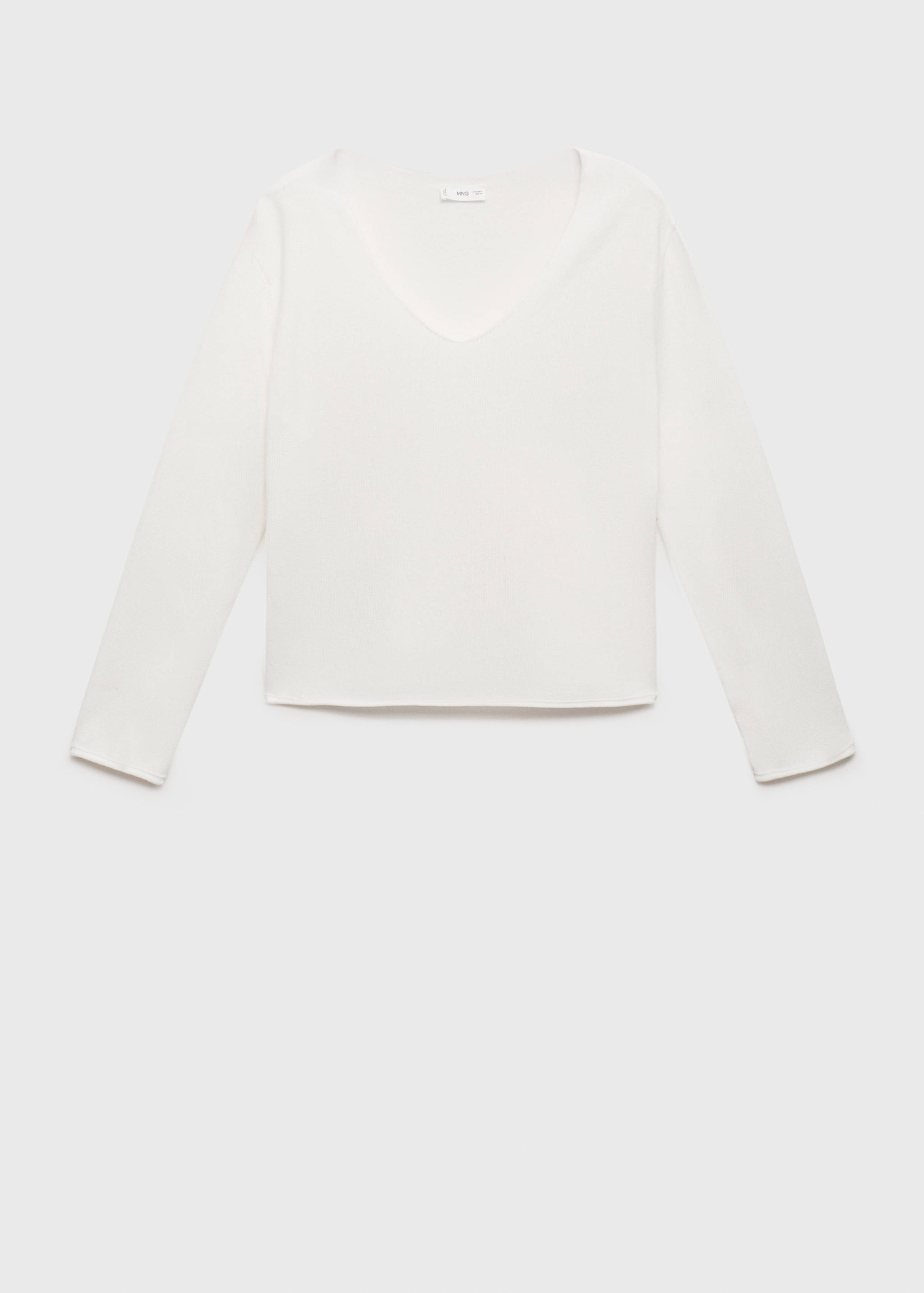 Пуловер из трикотажа - Изделие без модели