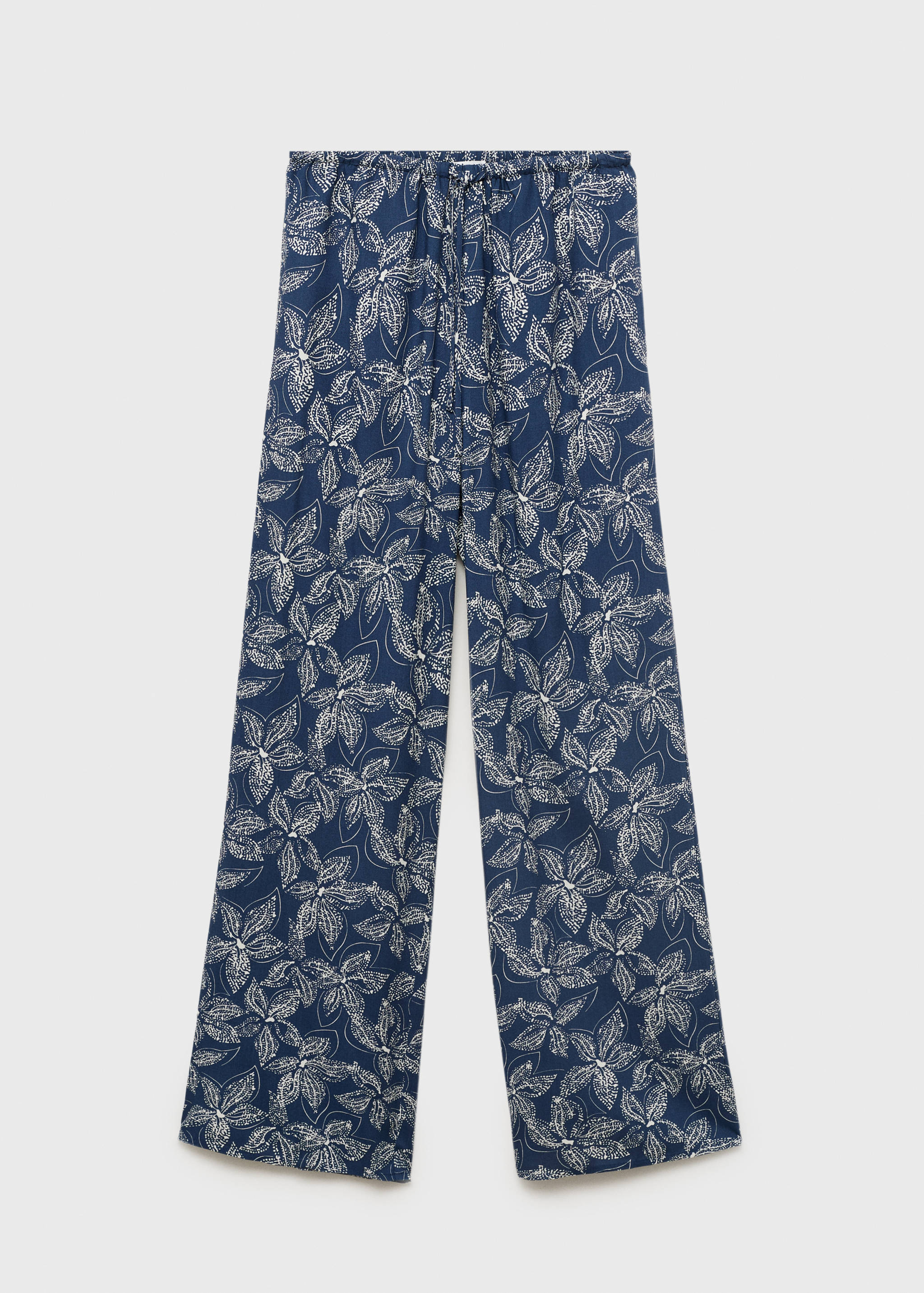 Flower print trousers - Article without model