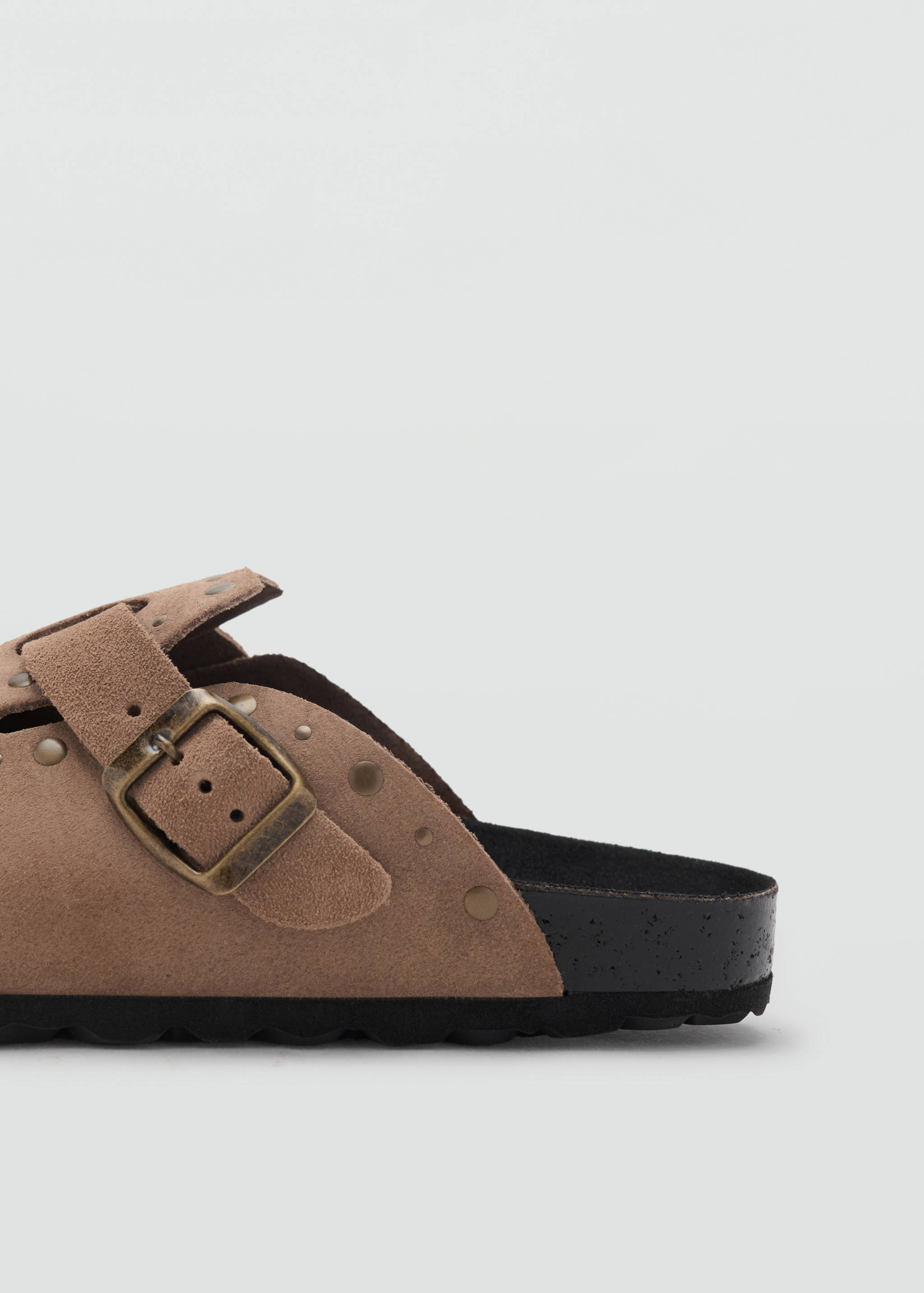 Studded leather clog - Details of the article 1