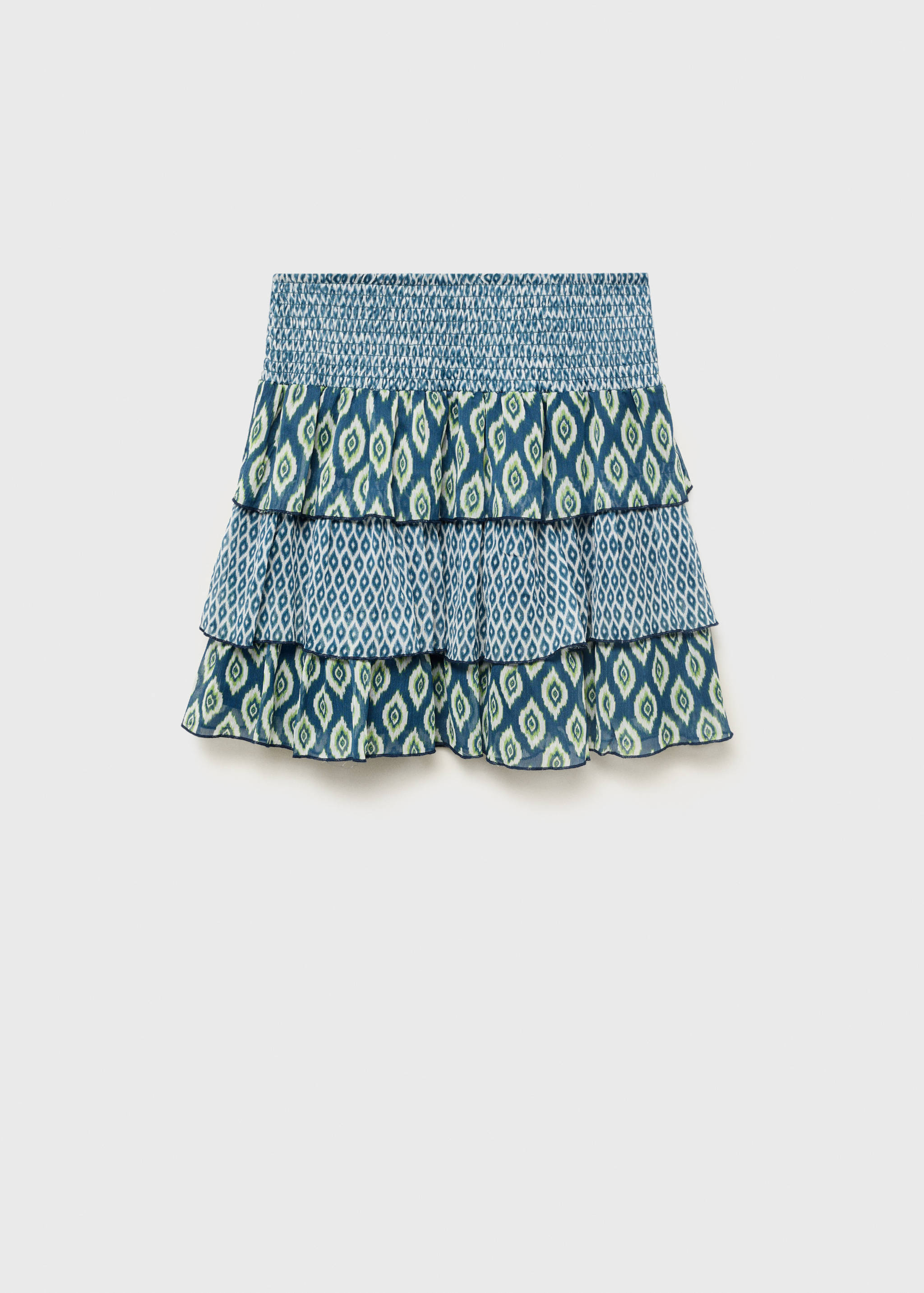Printed ruffle skirt - Article without model