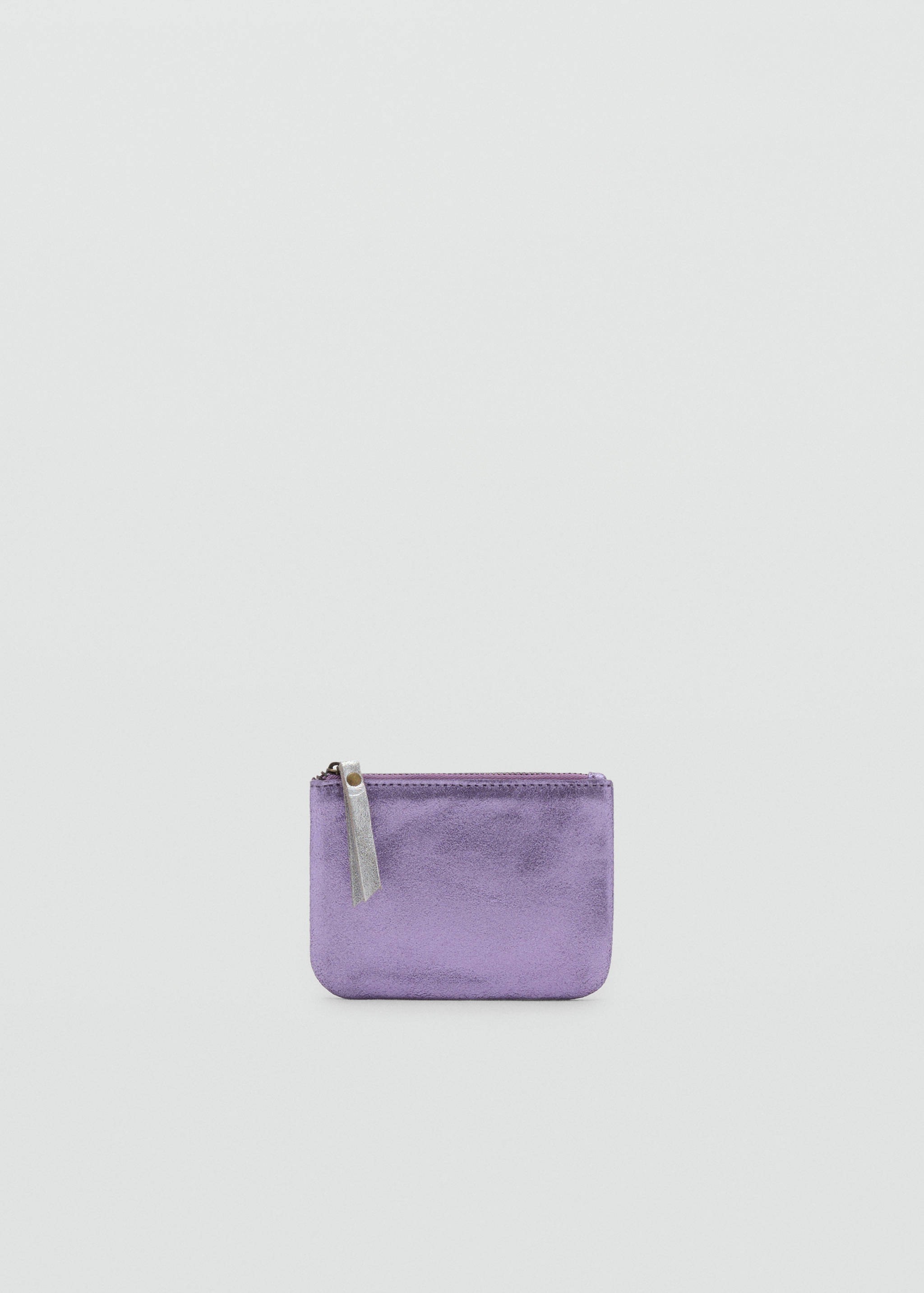 Metallic leather purse - Article without model