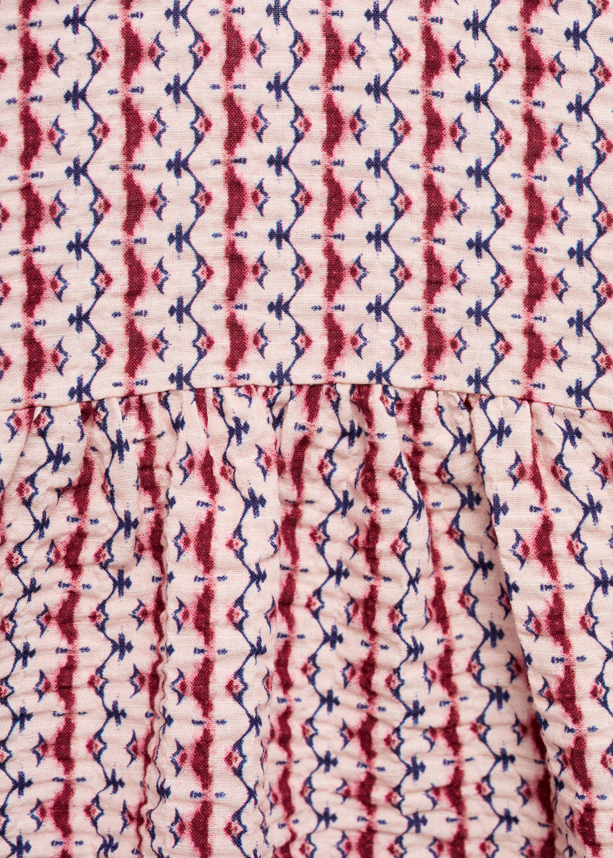 Printed short dress - Details of the article 8