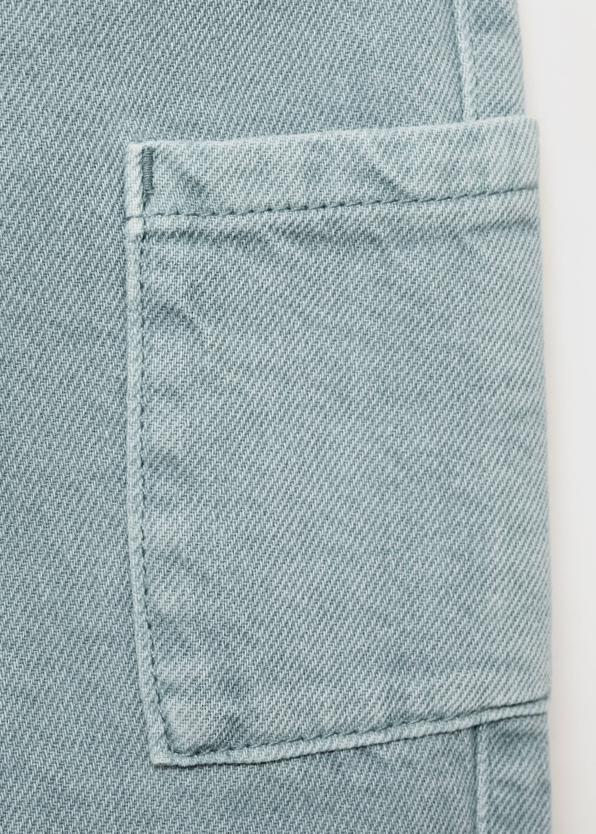 سراويل كارغو من القطن - تفاصيل المنتج 0